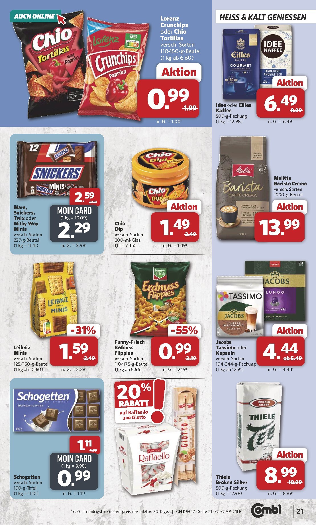 combi - Combi Prospekt nächste Woche – von Montag 29.06.2026 bis Samstag 04.07.2026 - page: 21