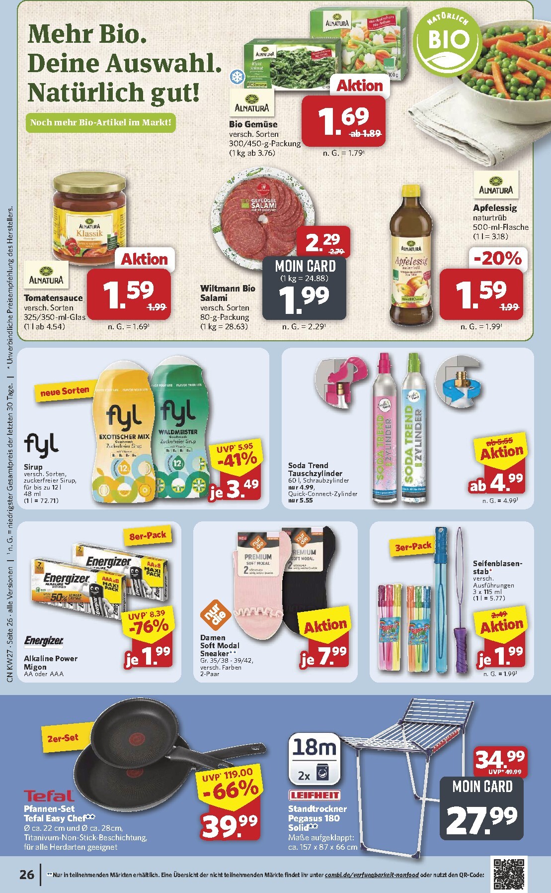 combi - Combi Prospekt nächste Woche – von Montag 29.06.2026 bis Samstag 04.07.2026 - page: 26