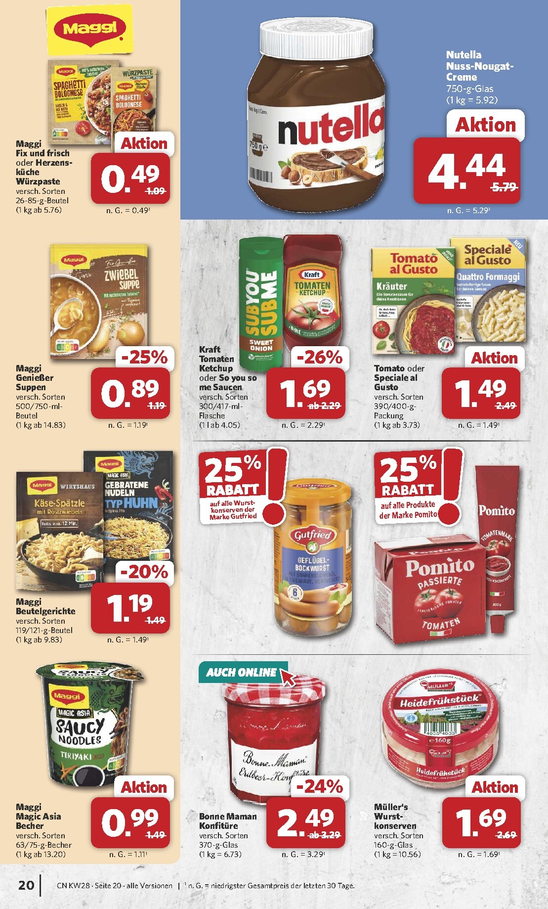 combi - Combi Prospekt nächste Woche – von Montag 06.07.2026 bis Samstag 11.07.2026 - page: 20