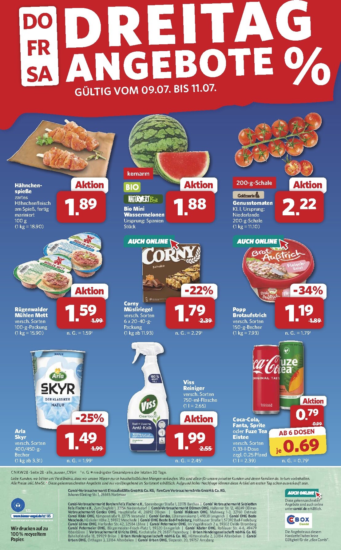 combi - Combi Prospekt nächste Woche – von Montag 06.07.2026 bis Samstag 11.07.2026 - page: 28