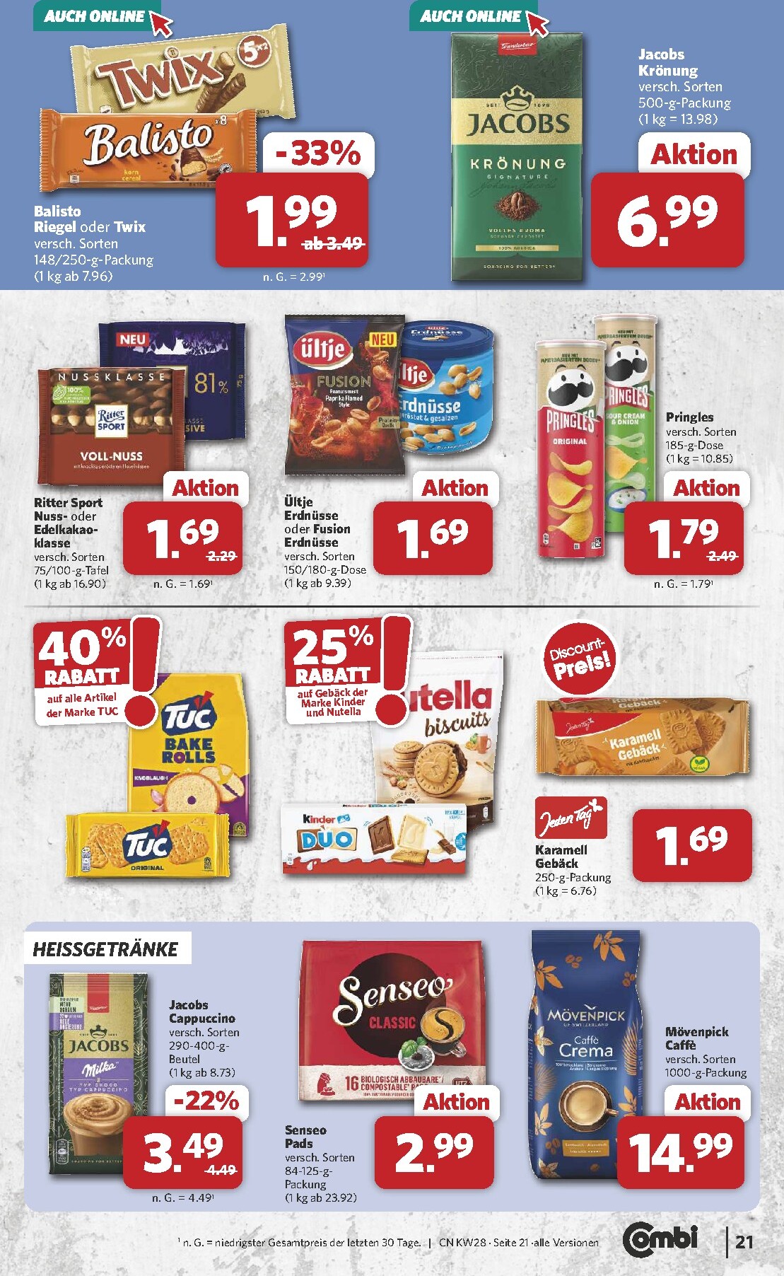 combi - Combi Prospekt nächste Woche – von Montag 06.07.2026 bis Samstag 11.07.2026 - page: 21