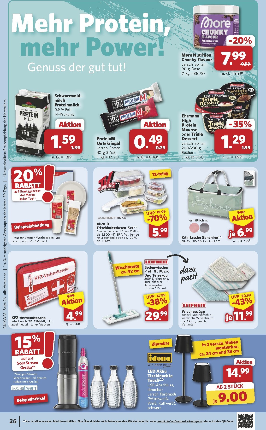 combi - Combi Prospekt nächste Woche – von Montag 06.07.2026 bis Samstag 11.07.2026 - page: 26