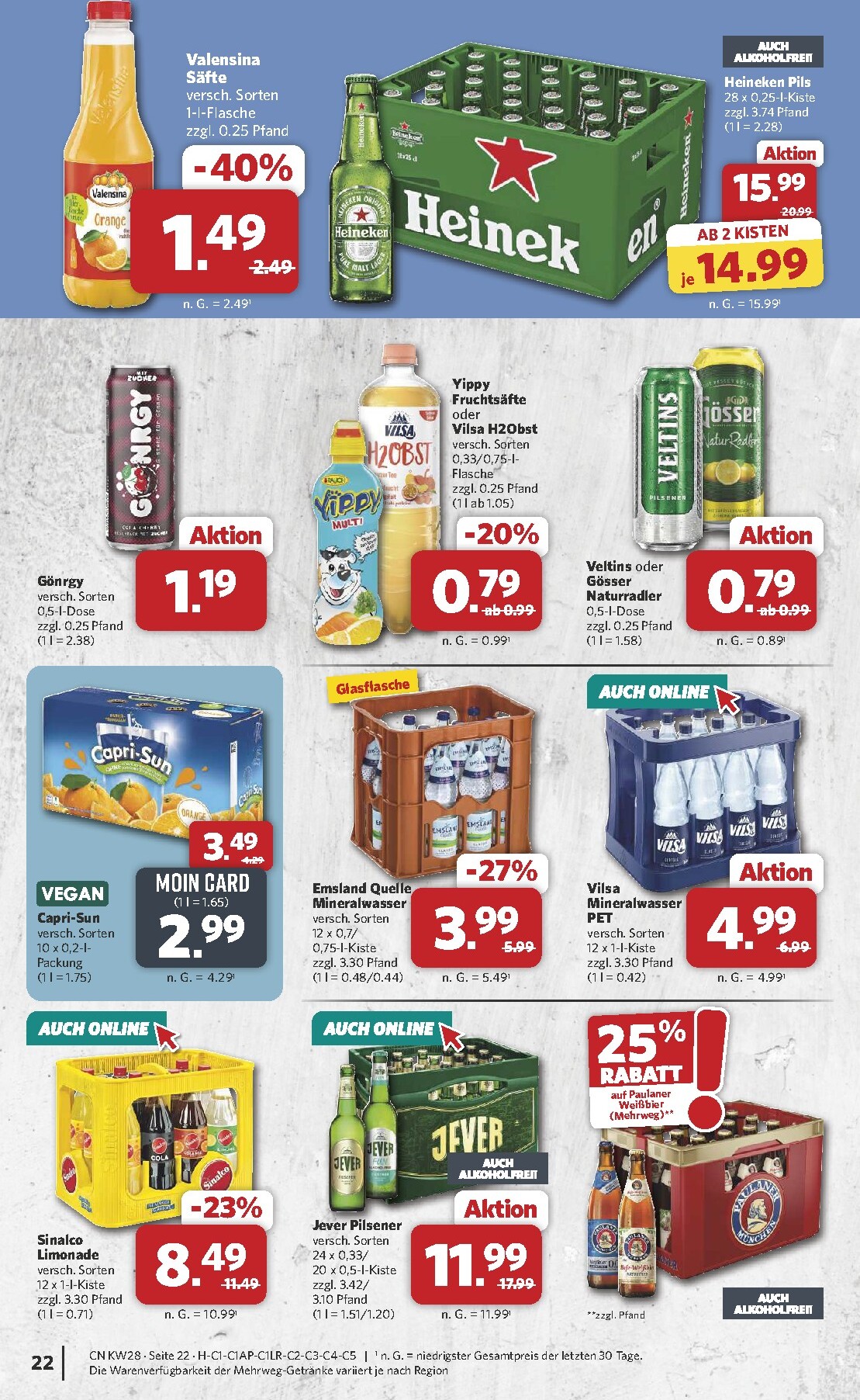 combi - Combi Prospekt nächste Woche – von Montag 06.07.2026 bis Samstag 11.07.2026 - page: 22
