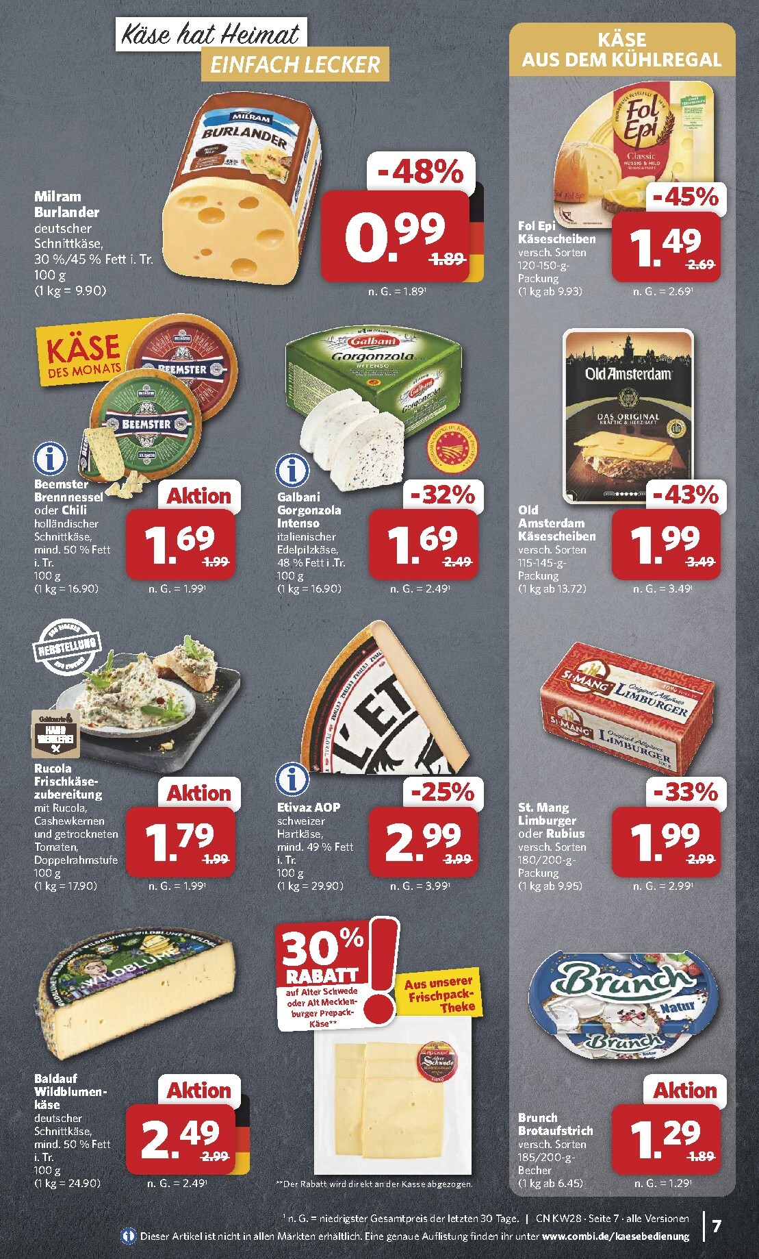 combi - Combi Prospekt nächste Woche – von Montag 06.07.2026 bis Samstag 11.07.2026 - page: 7