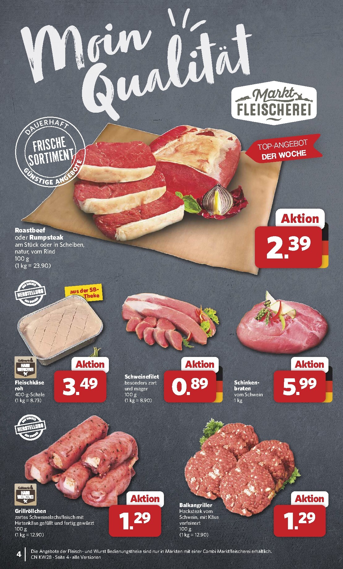 combi - Combi Prospekt nächste Woche – von Montag 06.07.2026 bis Samstag 11.07.2026 - page: 4