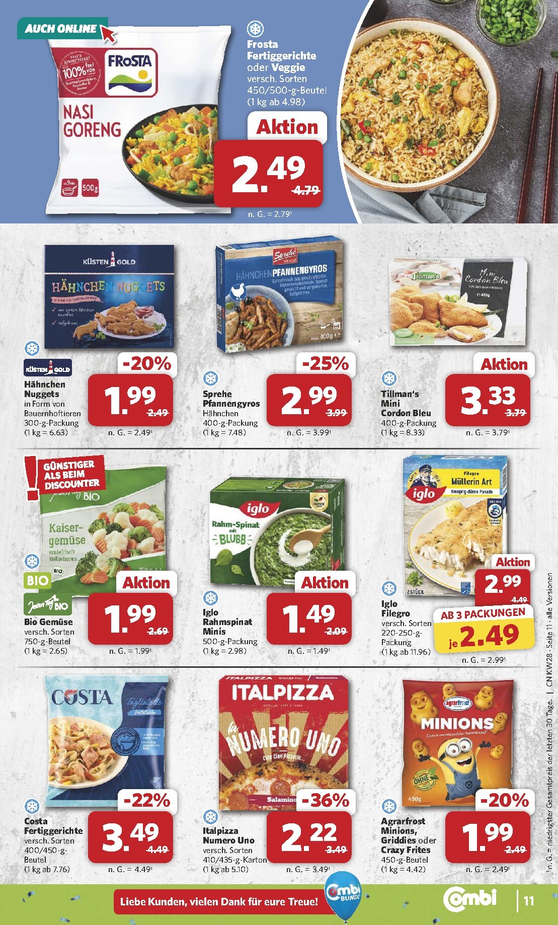 combi - Combi Prospekt nächste Woche – von Montag 06.07.2026 bis Samstag 11.07.2026 - page: 11