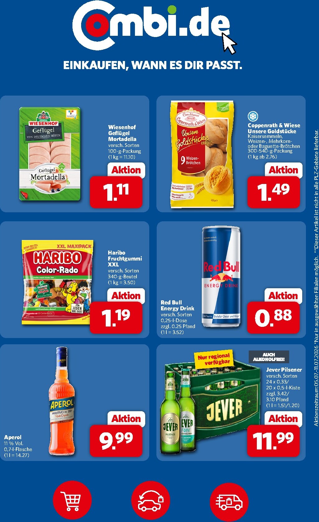 combi - Combi Prospekt nächste Woche – von Montag 06.07.2026 bis Samstag 11.07.2026 - page: 31
