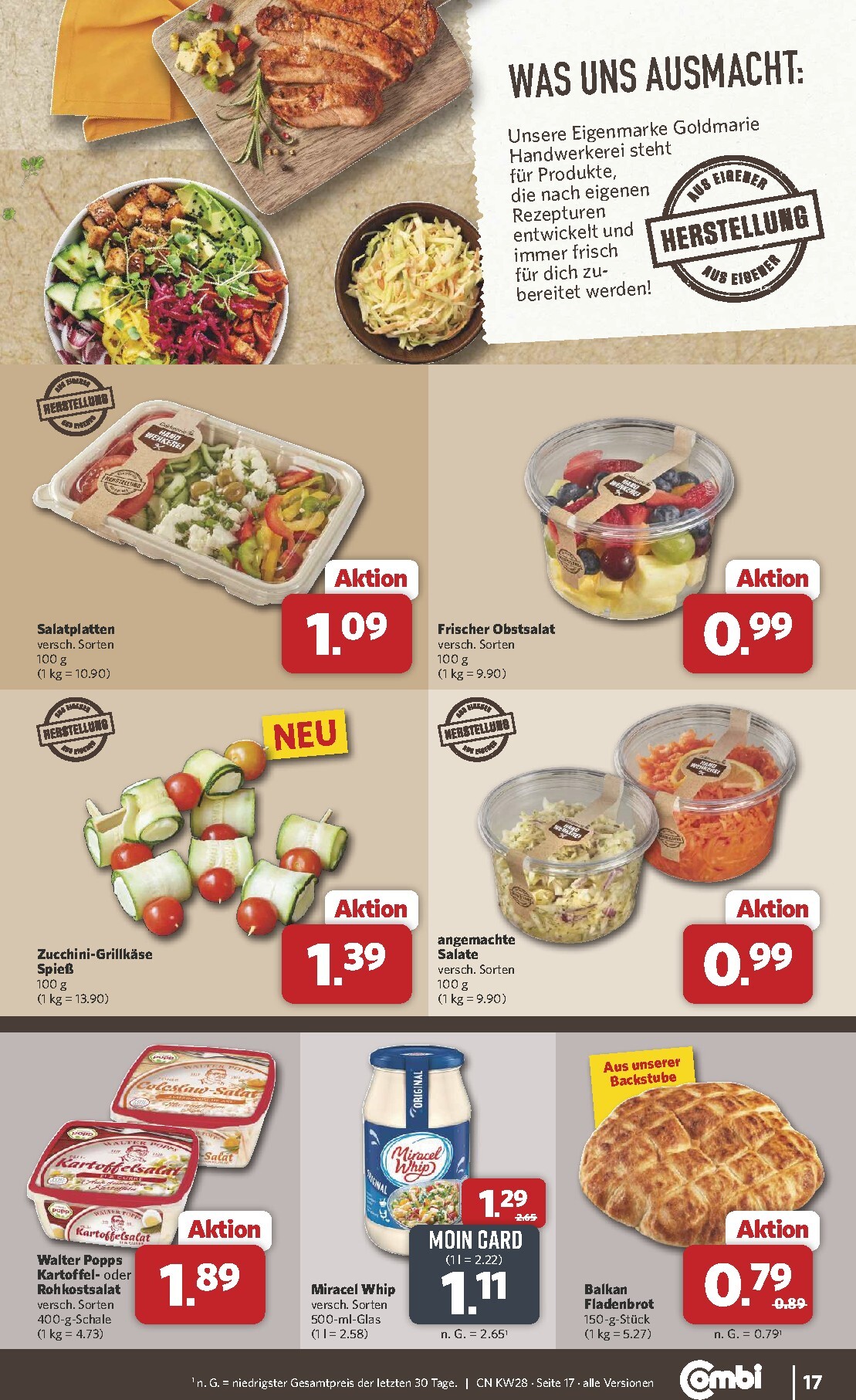 combi - Combi Prospekt nächste Woche – von Montag 06.07.2026 bis Samstag 11.07.2026 - page: 17
