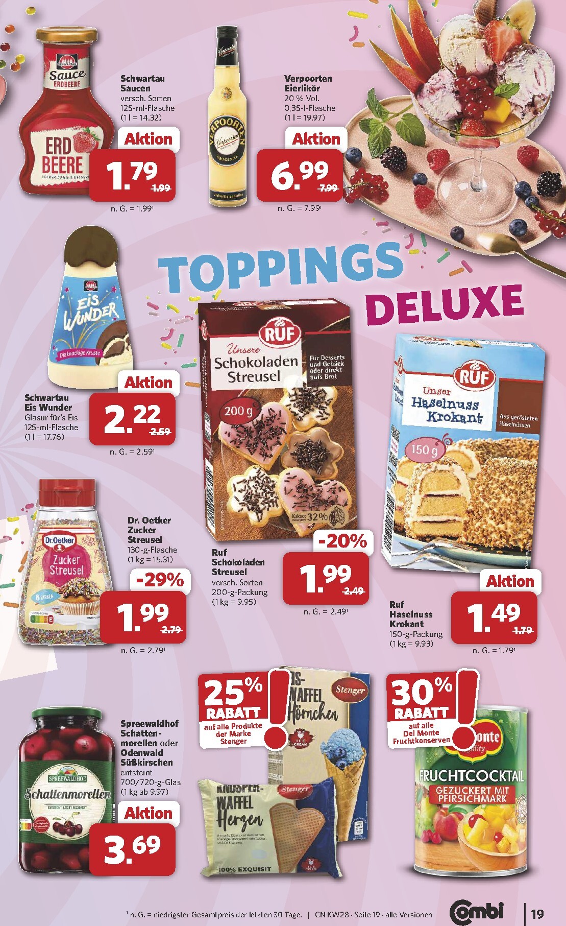 combi - Combi Prospekt nächste Woche – von Montag 06.07.2026 bis Samstag 11.07.2026 - page: 19