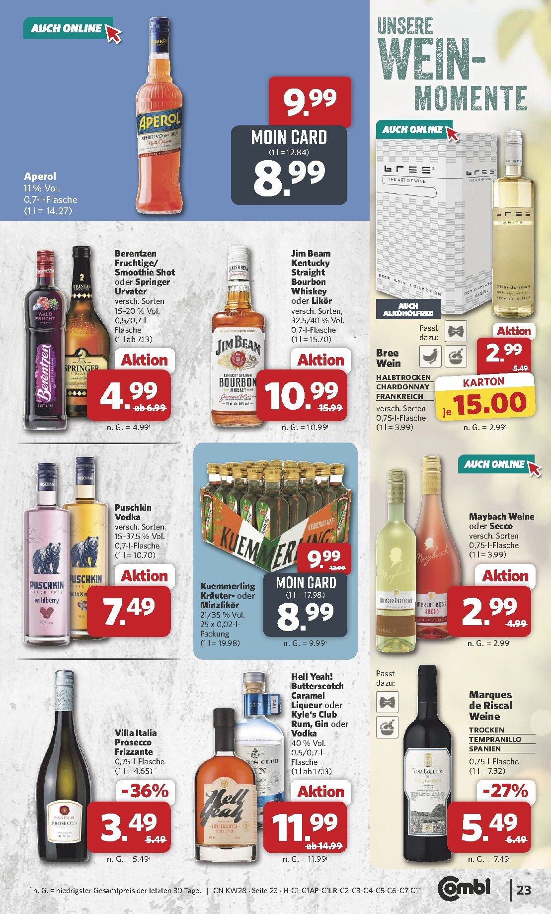 combi - Combi Prospekt nächste Woche – von Montag 06.07.2026 bis Samstag 11.07.2026 - page: 23