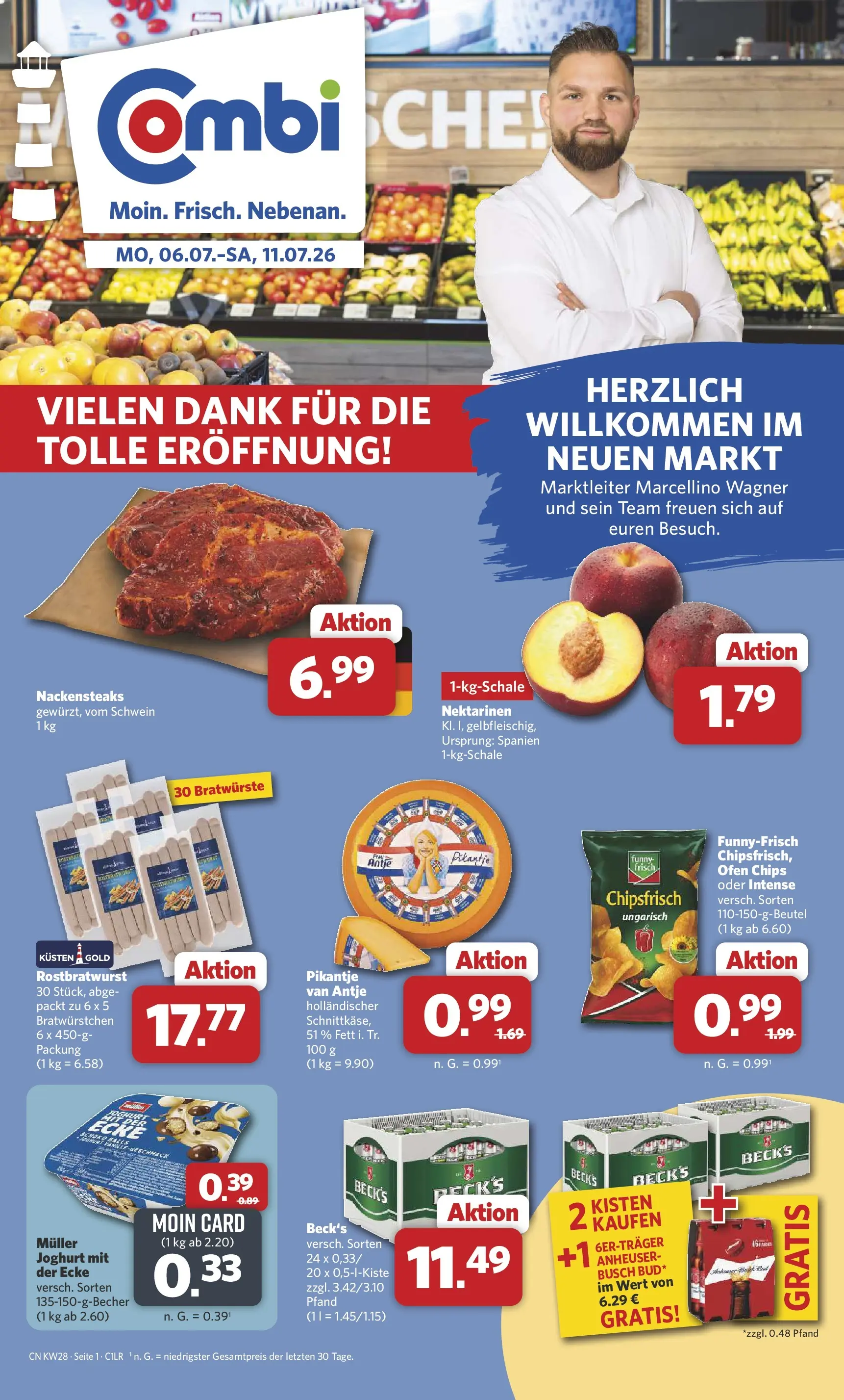 combi - Combi - Wochenangebote Prospekt – von Montag 06.07.2026 bis Samstag 11.07.2026