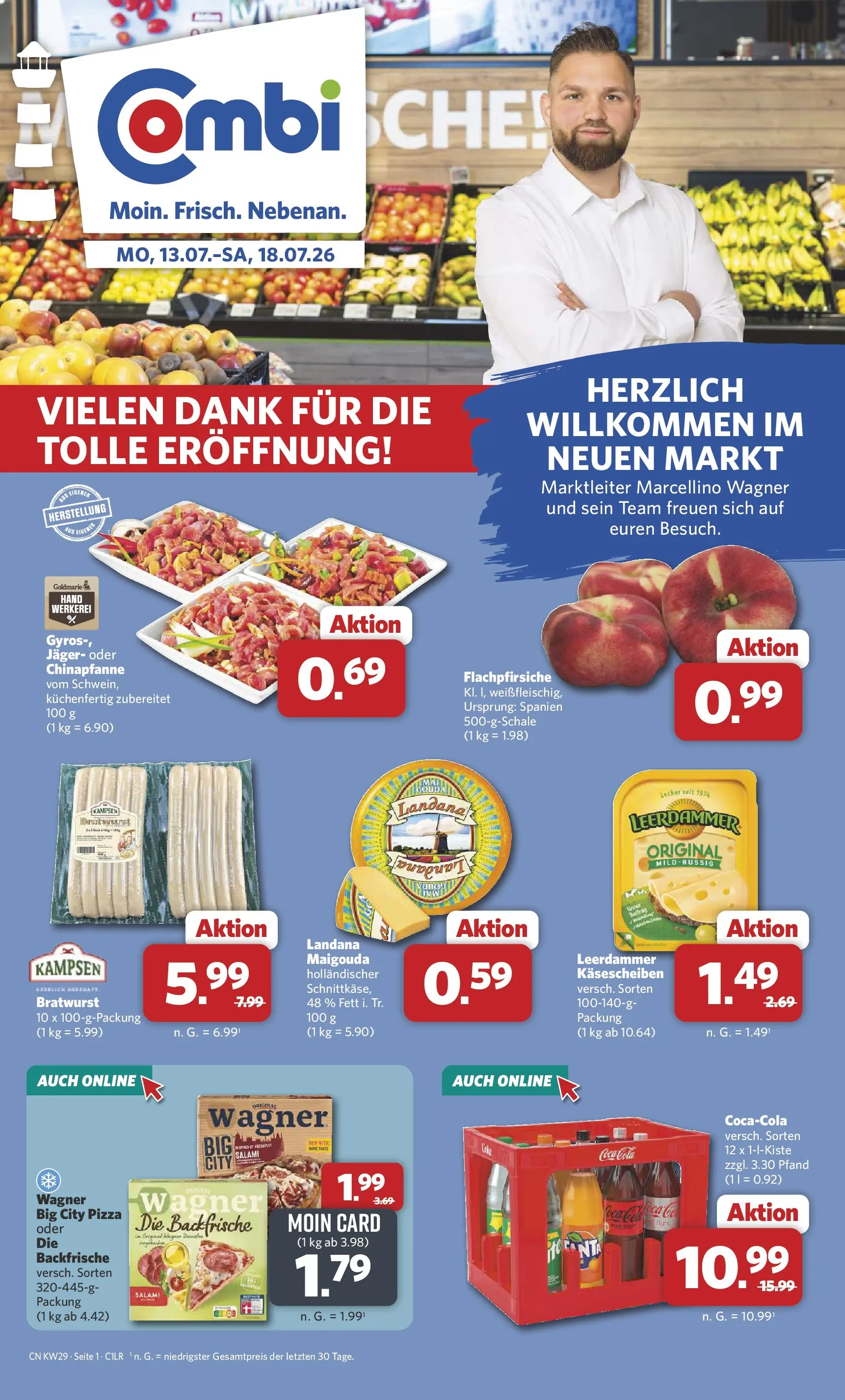 combi - Combi - Neuen Markt Prospekt – von Montag 13.07.2026 bis Samstag 18.07.2026