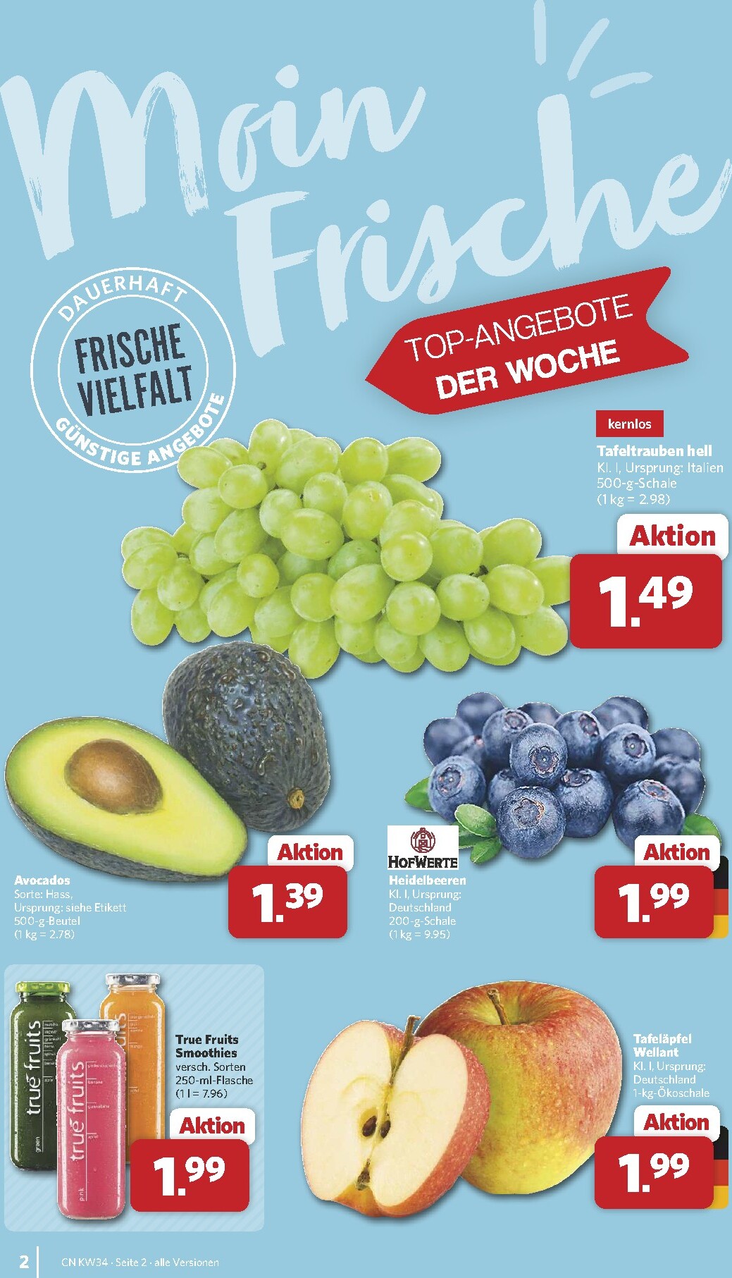 combi - Combi Prospekt nächste Woche – von Montag 17.08.2026 bis Samstag 22.08.2026 - page: 2