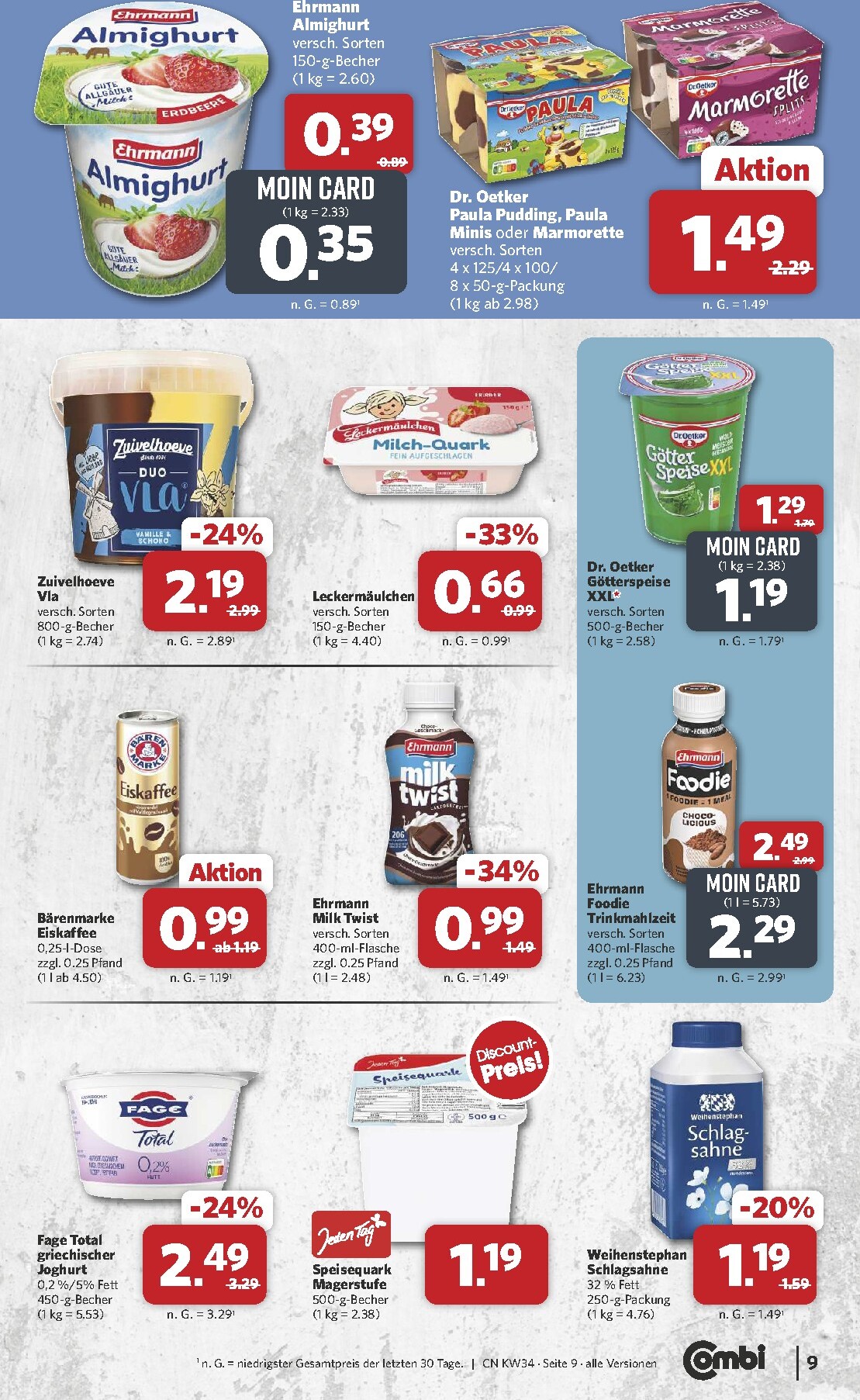 combi - Combi Prospekt nächste Woche – von Montag 17.08.2026 bis Samstag 22.08.2026 - page: 9
