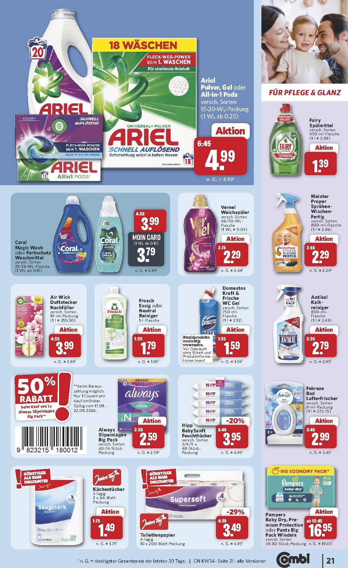 combi - Combi Prospekt nächste Woche – von Montag 17.08.2026 bis Samstag 22.08.2026 - page: 23