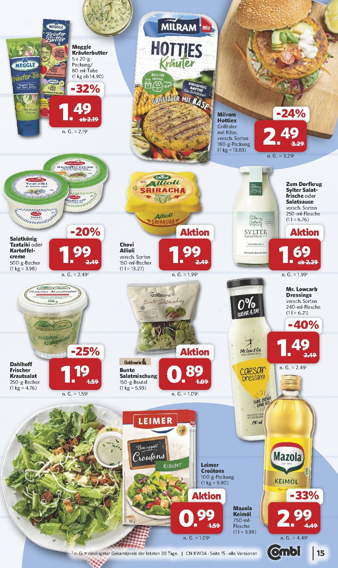 combi - Combi Prospekt nächste Woche – von Montag 17.08.2026 bis Samstag 22.08.2026 - page: 15