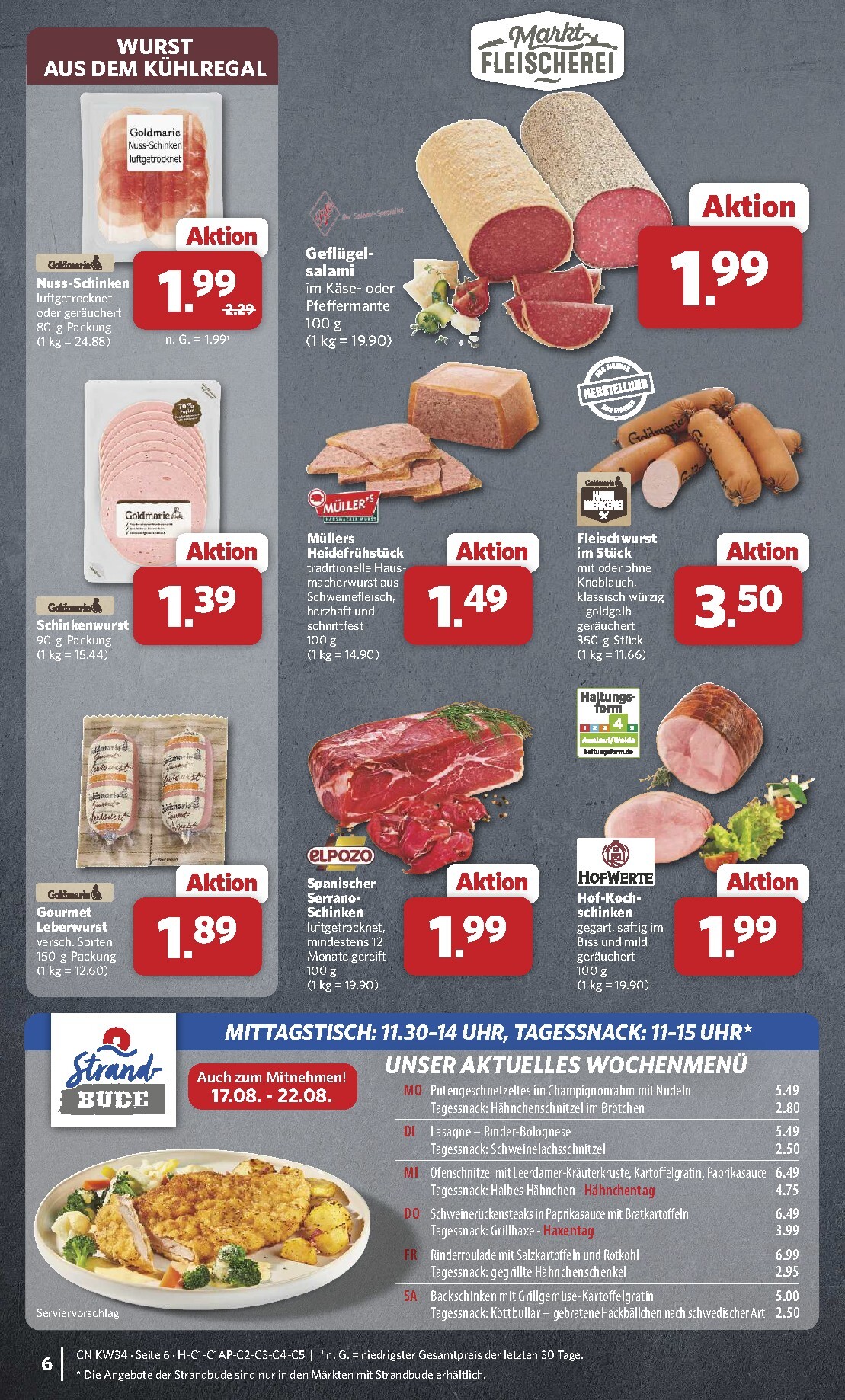 combi - Combi Prospekt nächste Woche – von Montag 17.08.2026 bis Samstag 22.08.2026 - page: 6