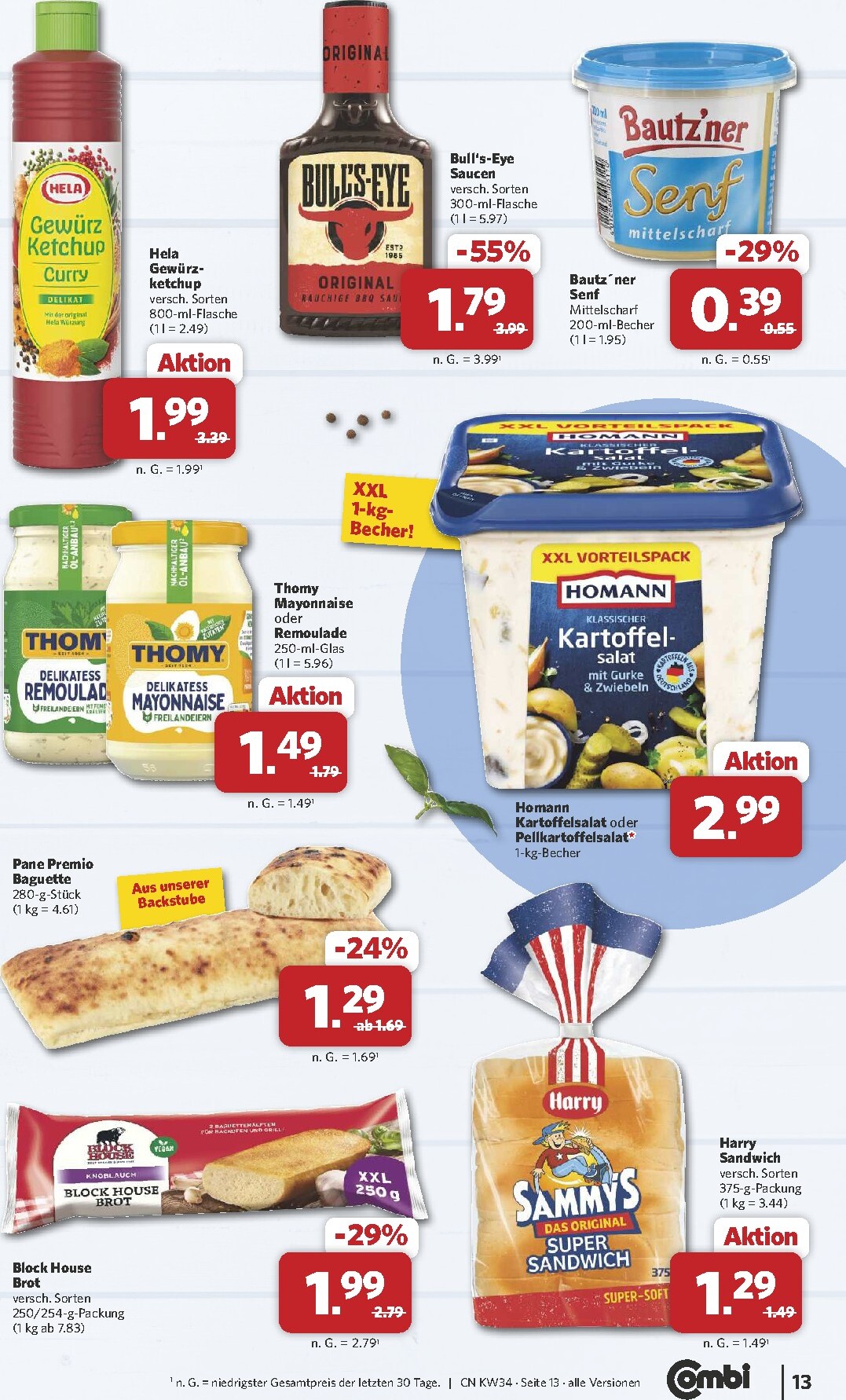 combi - Combi Prospekt nächste Woche – von Montag 17.08.2026 bis Samstag 22.08.2026 - page: 13