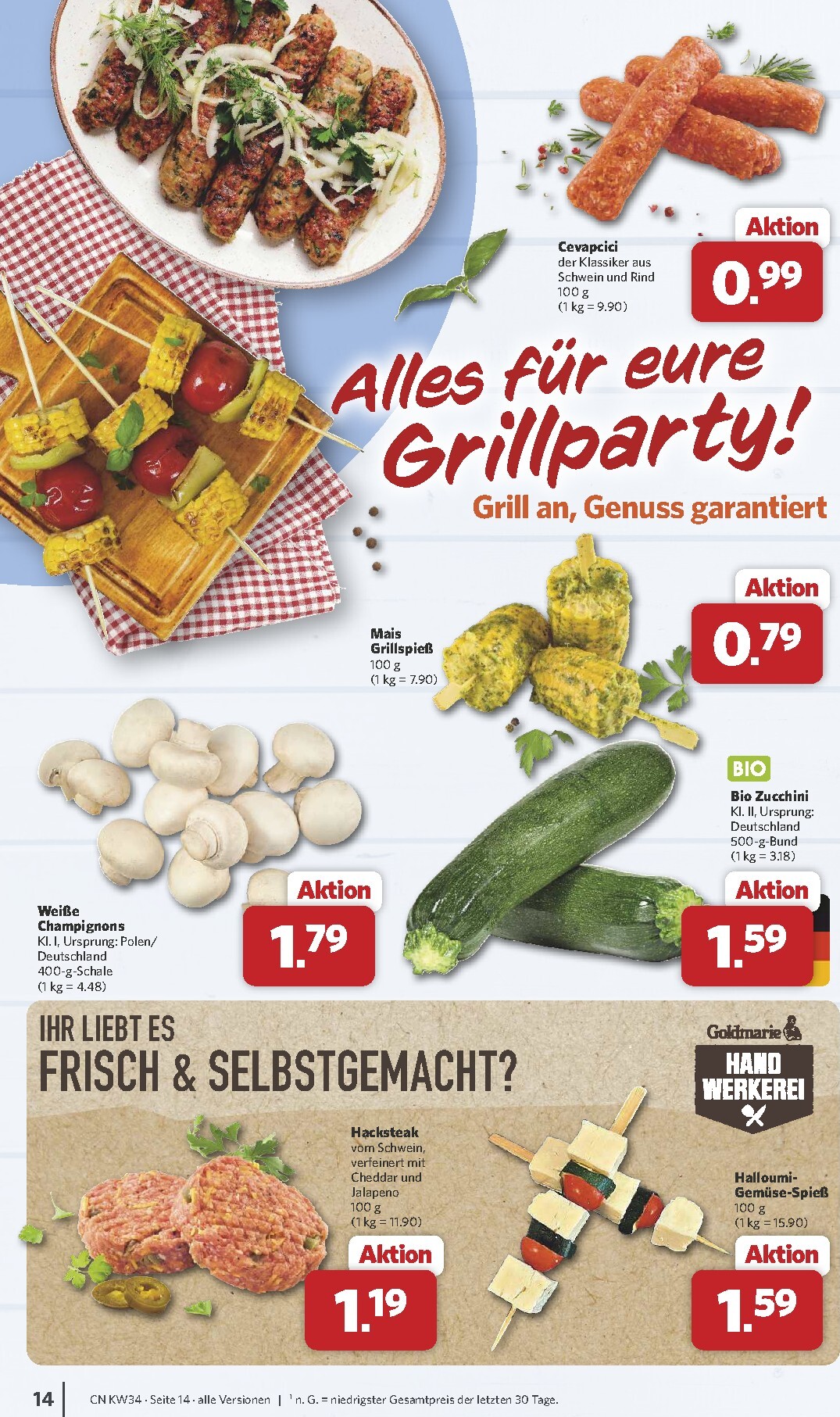combi - Combi Prospekt nächste Woche – von Montag 17.08.2026 bis Samstag 22.08.2026 - page: 14