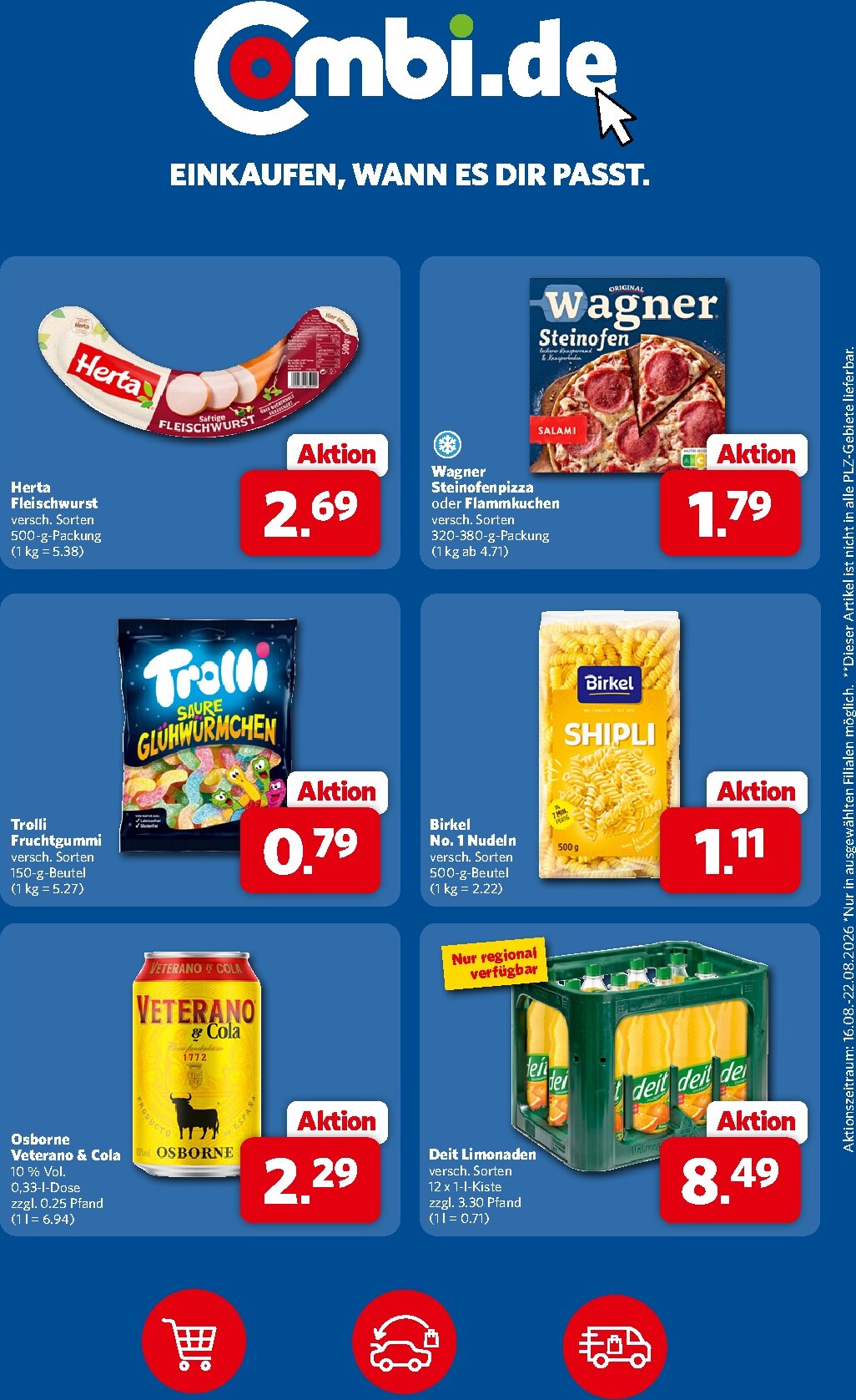 combi - Combi Prospekt nächste Woche – von Montag 17.08.2026 bis Samstag 22.08.2026 - page: 29
