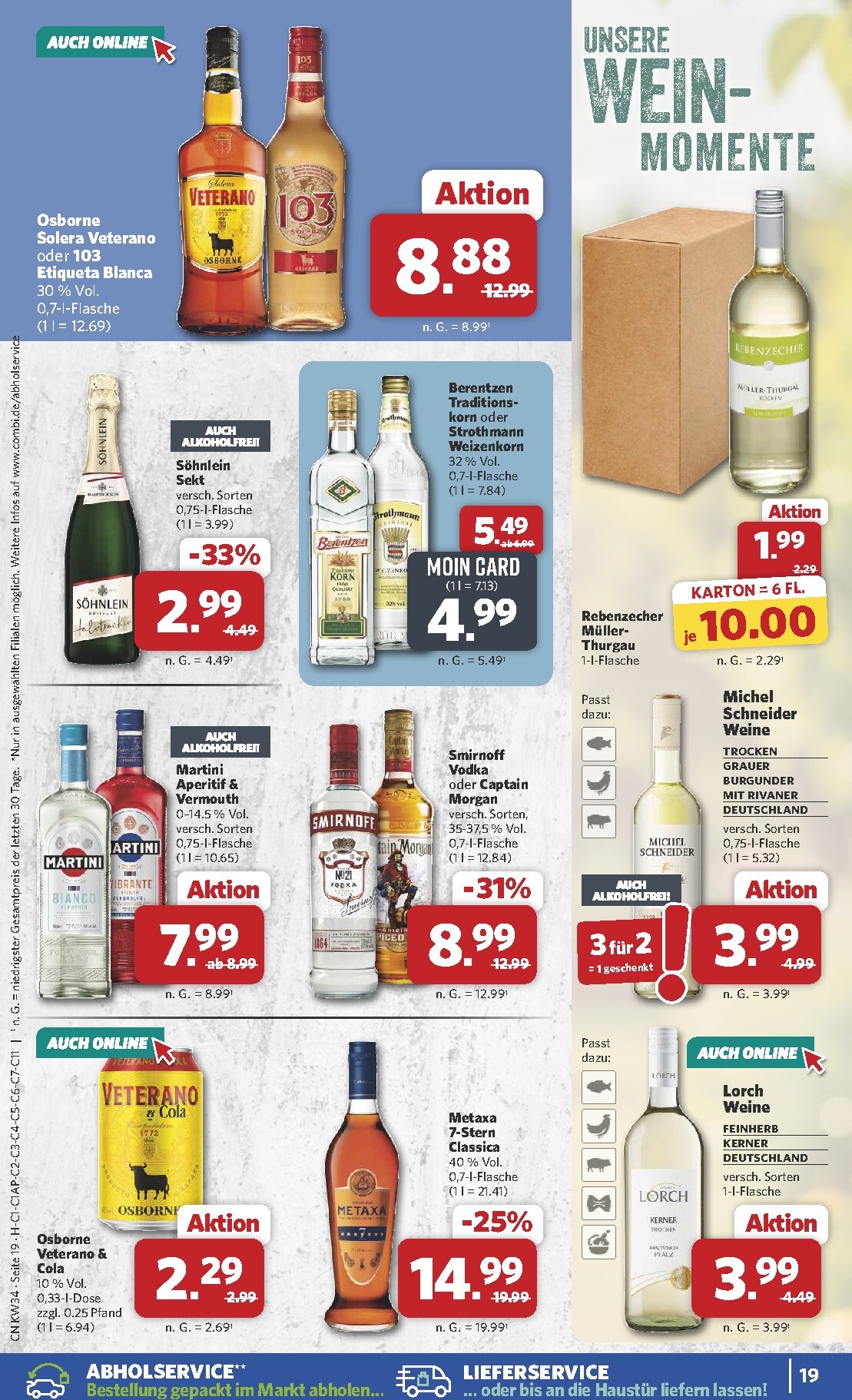 combi - Combi Prospekt nächste Woche – von Montag 17.08.2026 bis Samstag 22.08.2026 - page: 19