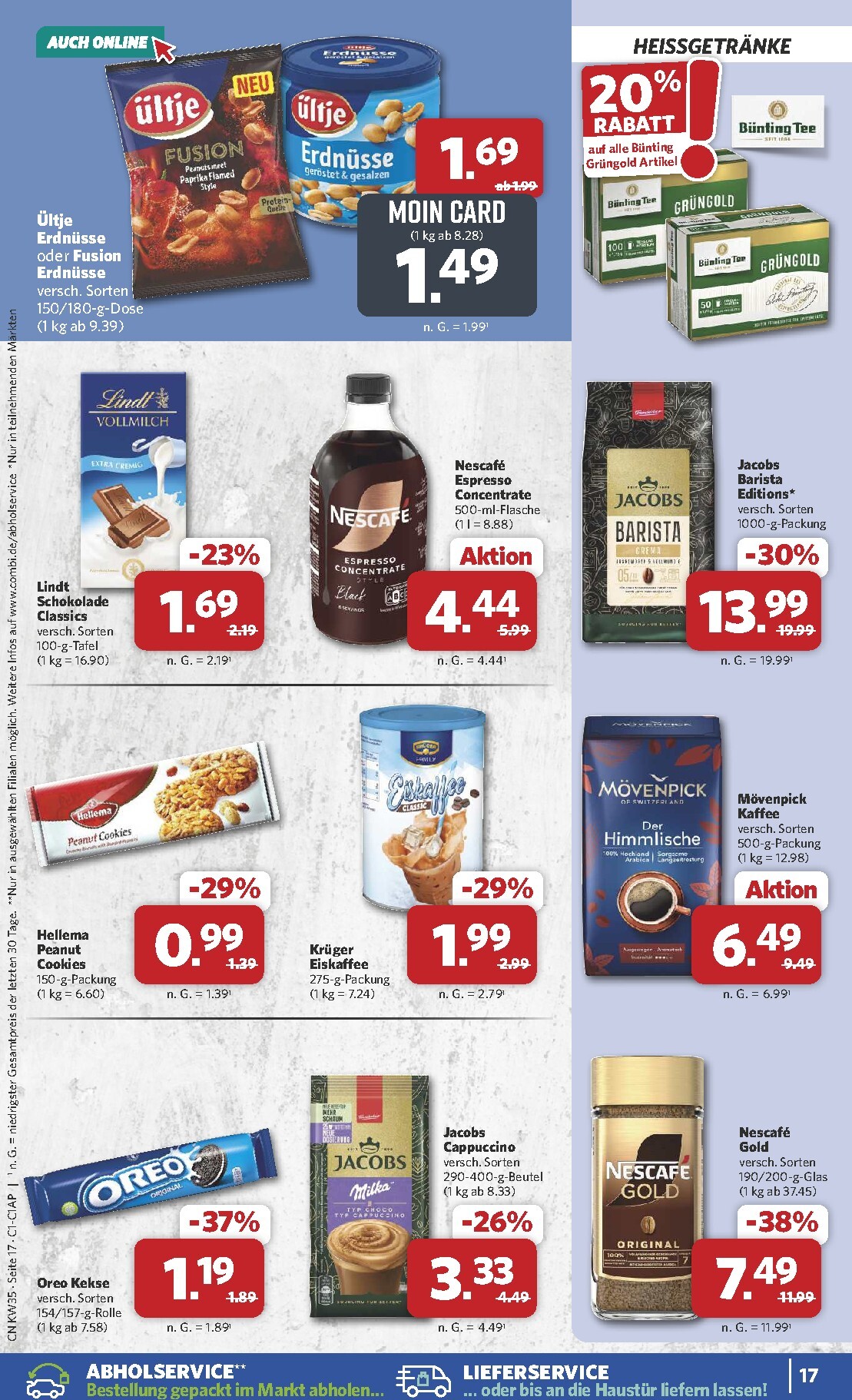 combi - Combi Prospekt nächste Woche – von Montag 24.08.2026 bis Samstag 29.08.2026 - page: 21