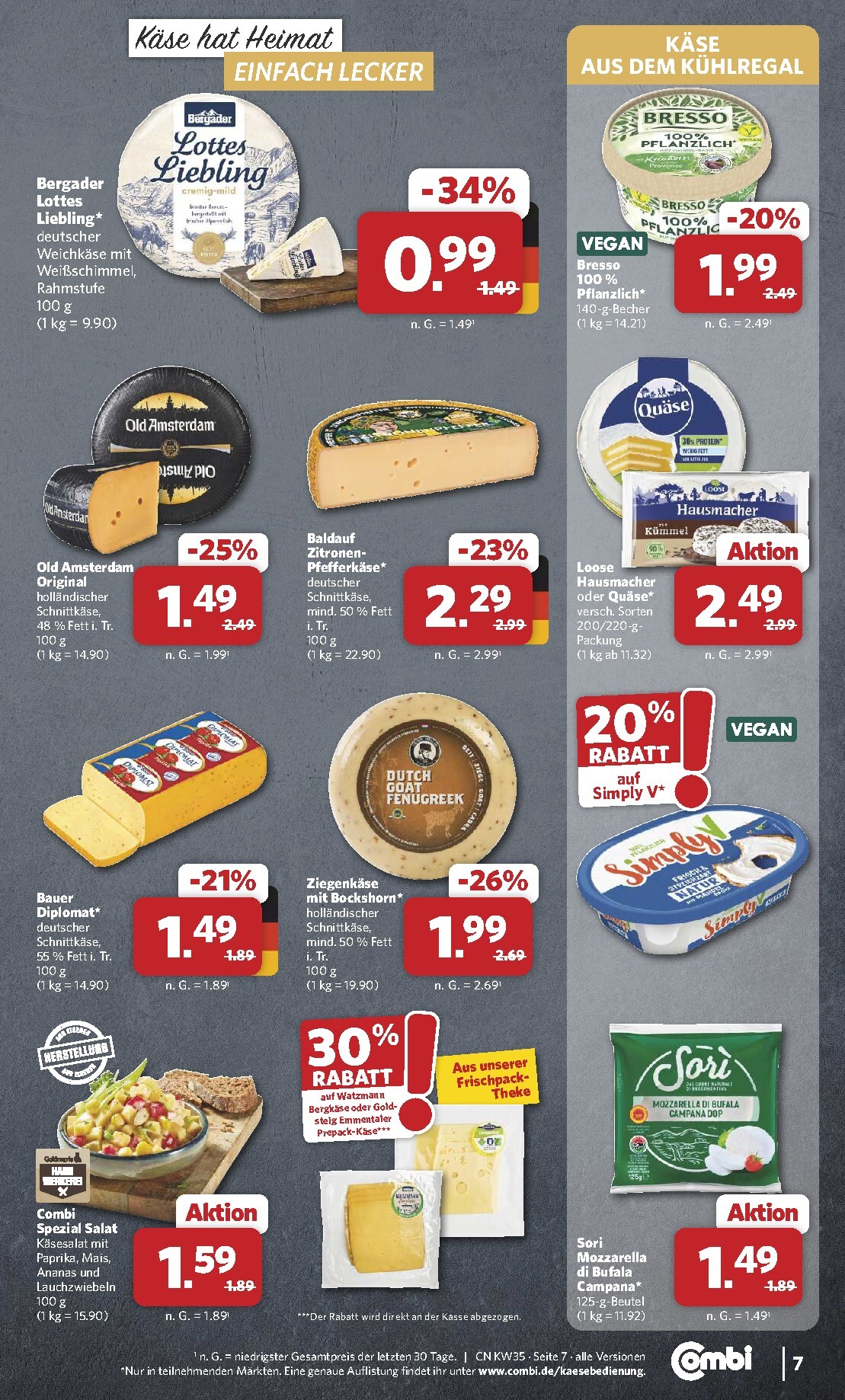 combi - Combi Prospekt nächste Woche – von Montag 24.08.2026 bis Samstag 29.08.2026 - page: 7