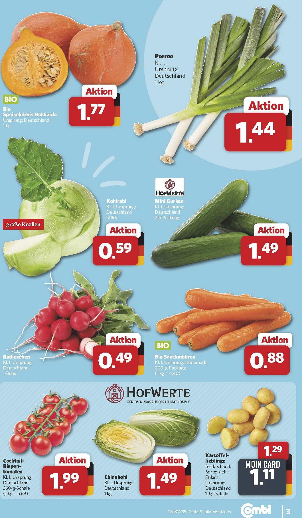 combi - Combi Prospekt nächste Woche – von Montag 24.08.2026 bis Samstag 29.08.2026 - page: 3