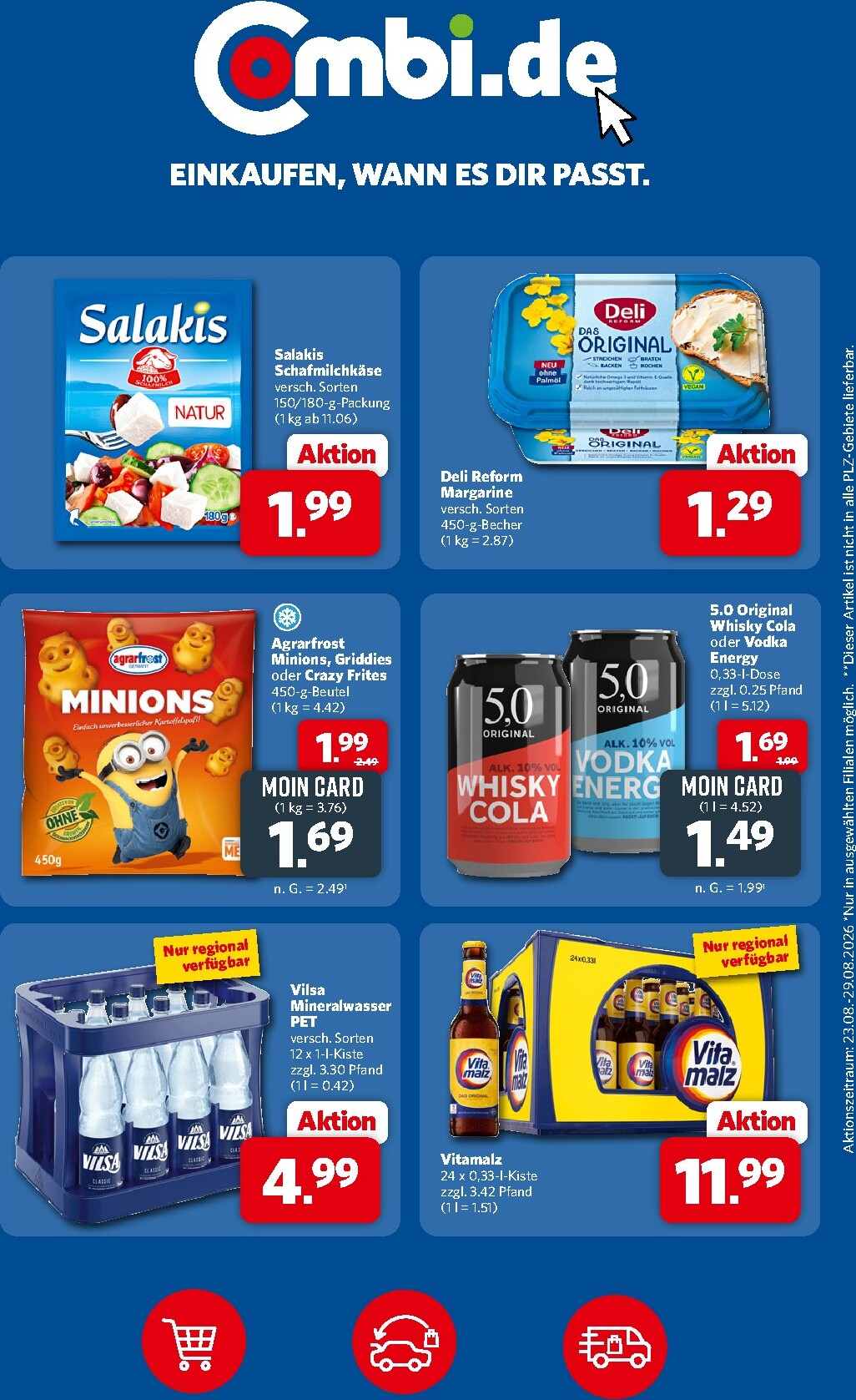 combi - Combi Prospekt nächste Woche – von Montag 24.08.2026 bis Samstag 29.08.2026 - page: 33