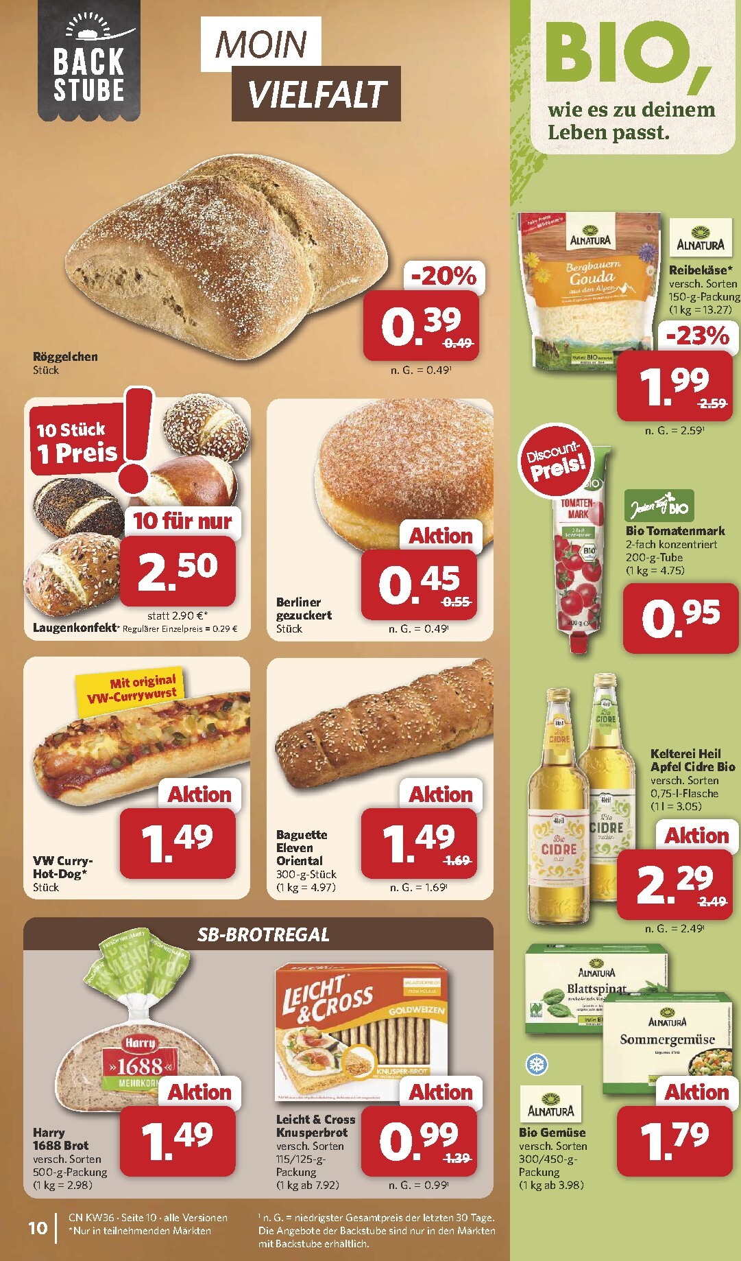 combi - Combi Prospekt nächste Woche – von Montag 31.08.2026 bis Samstag 05.09.2026 - page: 10