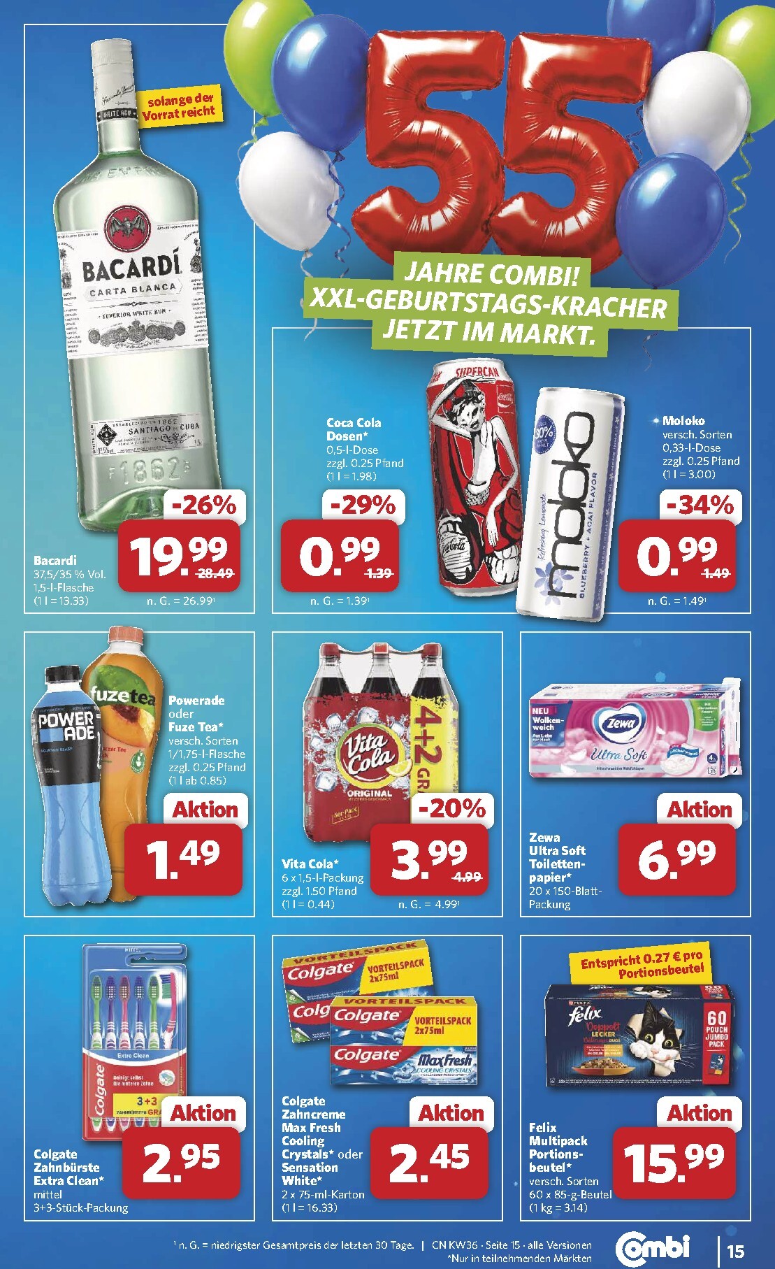 combi - Combi Prospekt nächste Woche – von Montag 31.08.2026 bis Samstag 05.09.2026 - page: 15
