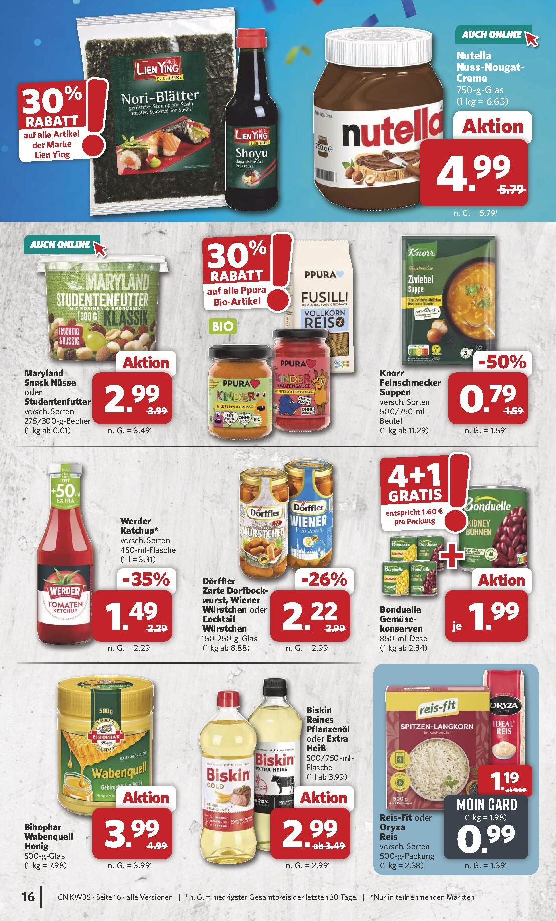 combi - Combi Prospekt nächste Woche – von Montag 31.08.2026 bis Samstag 05.09.2026 - page: 16
