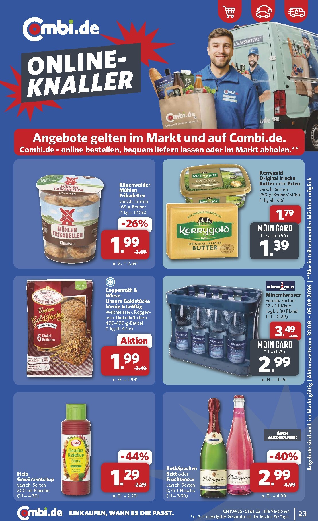 combi - Combi Prospekt nächste Woche – von Montag 31.08.2026 bis Samstag 05.09.2026 - page: 25