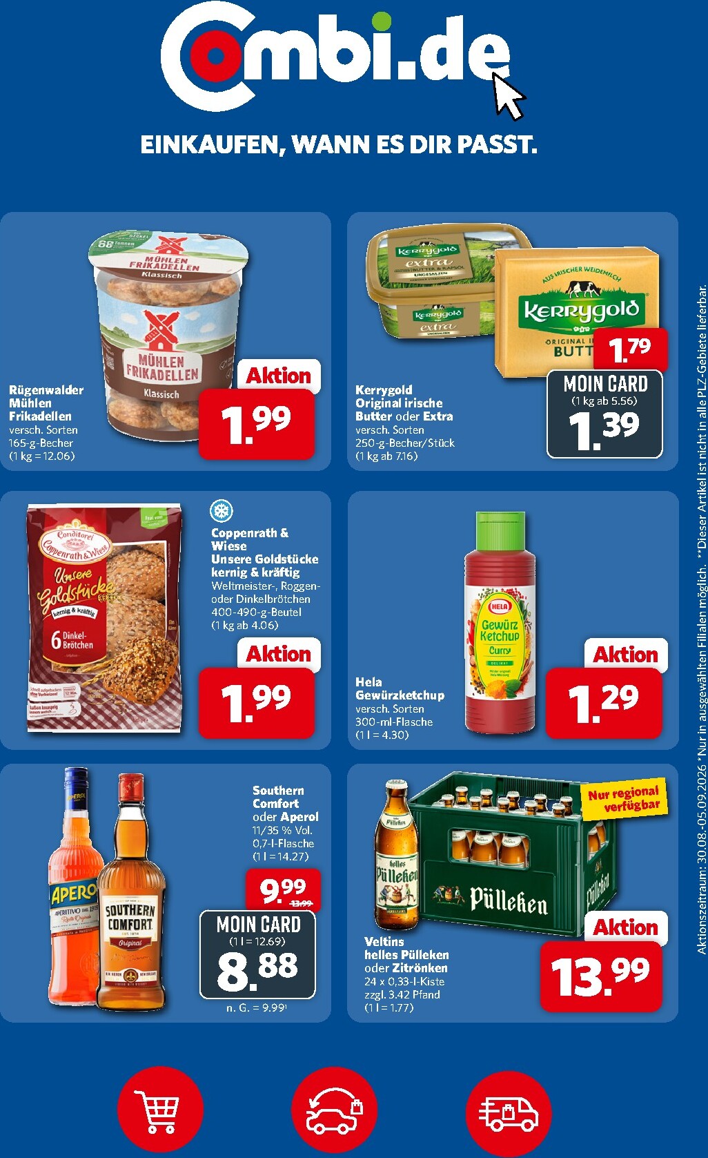 combi - Combi - Wochen Knaller Prospekt nächste Woche – von Sonntag 30.08.2026 bis Samstag 05.09.2026 - page: 2