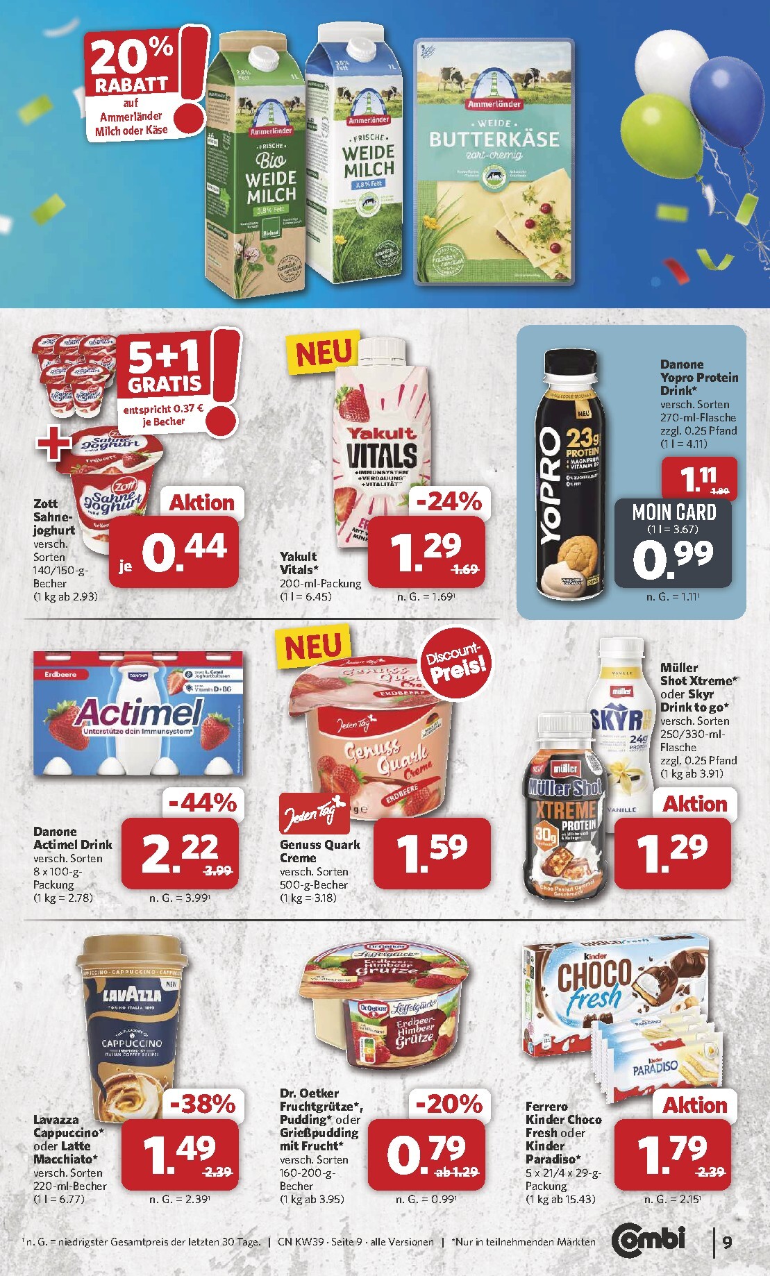 combi - Combi Prospekt nächste Woche – von Montag 21.09.2026 bis Samstag 26.09.2026 - page: 9