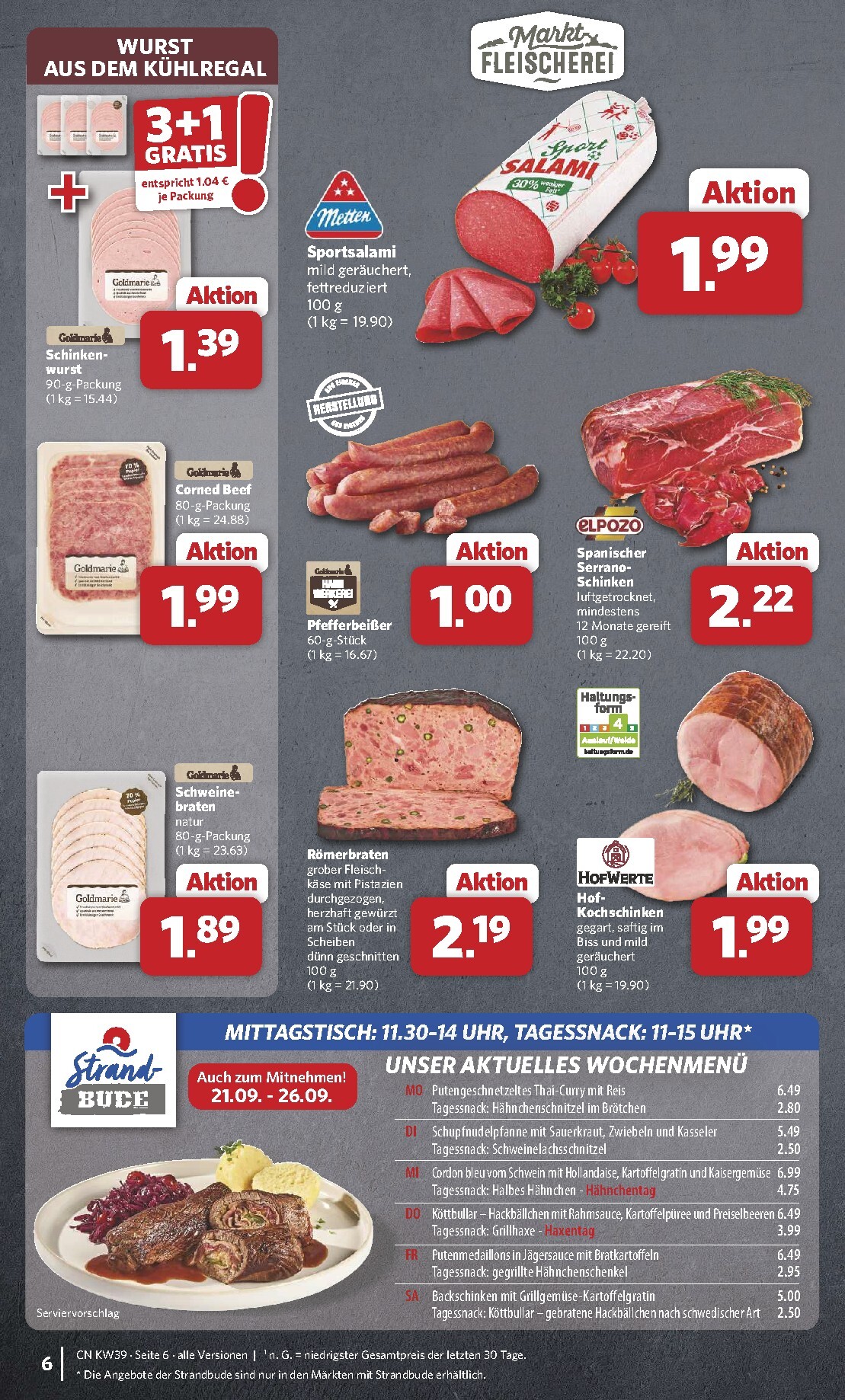combi - Combi Prospekt nächste Woche – von Montag 21.09.2026 bis Samstag 26.09.2026 - page: 6