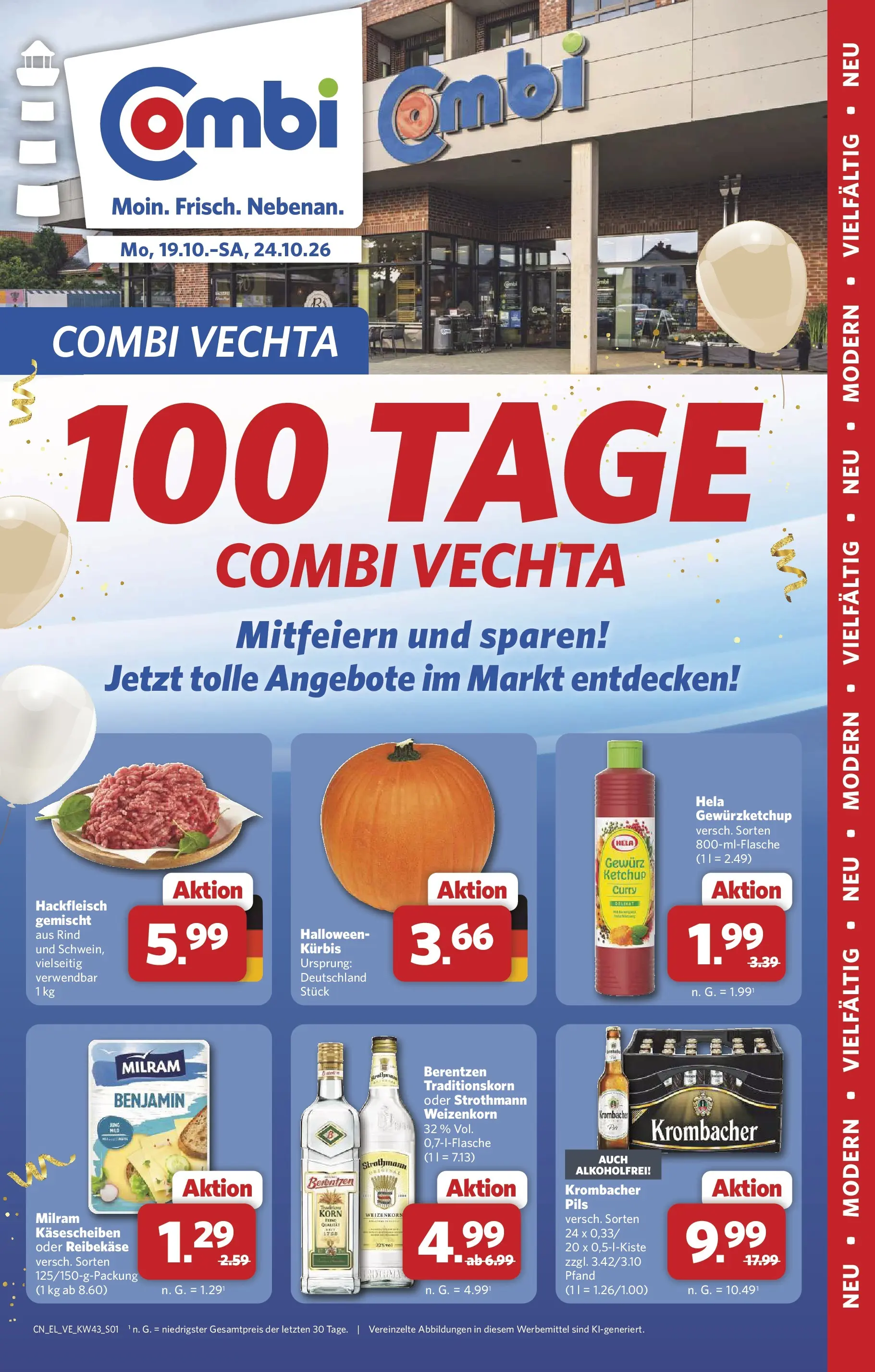 combi - Combi - Unsere Combi Wochenangebote Prospekt – von Montag 19.10.2026 bis Samstag 24.10.2026