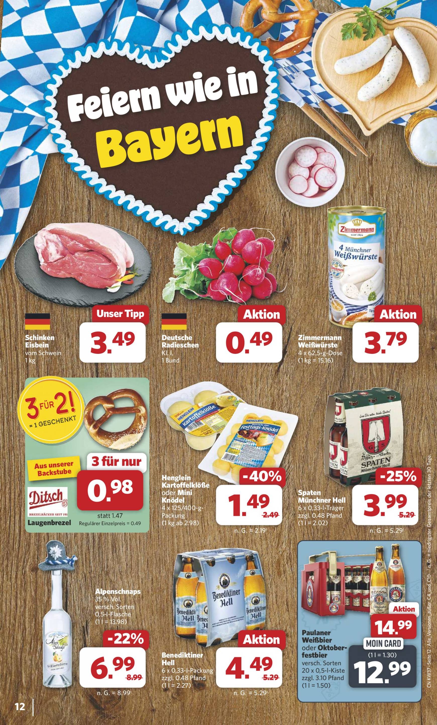 combi - Combi-Prospekt gültig ab 09.09. - 14.09. - page: 12