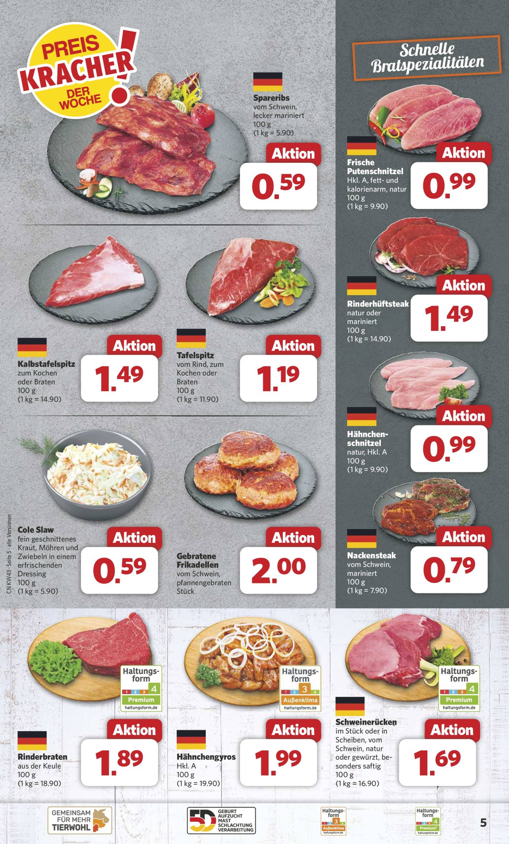 combi - Combi-Prospekt gültig von 21.10. bis 26.10. - page: 5