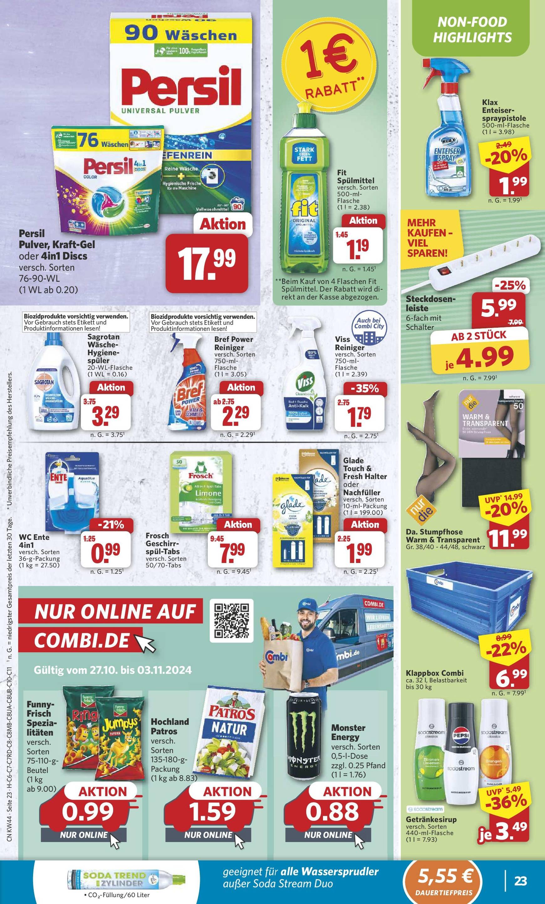 combi - Combi - Familie Rädel-Prospekt gültig von 28.10. bis 02.11. - page: 23