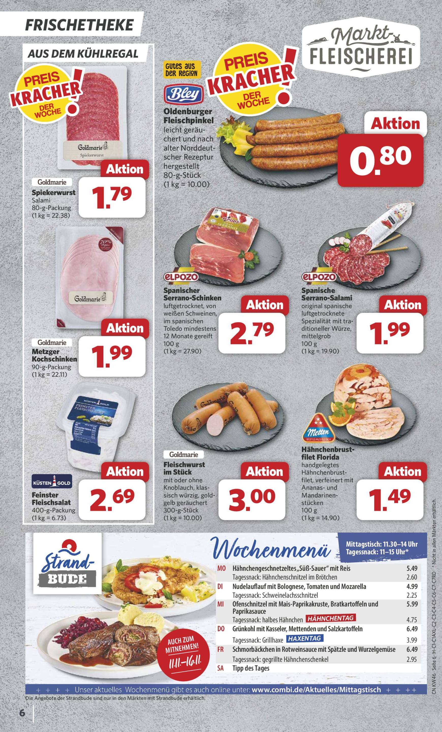 combi - Combi-Prospekt gültig von 11.11. bis 16.11. - page: 6