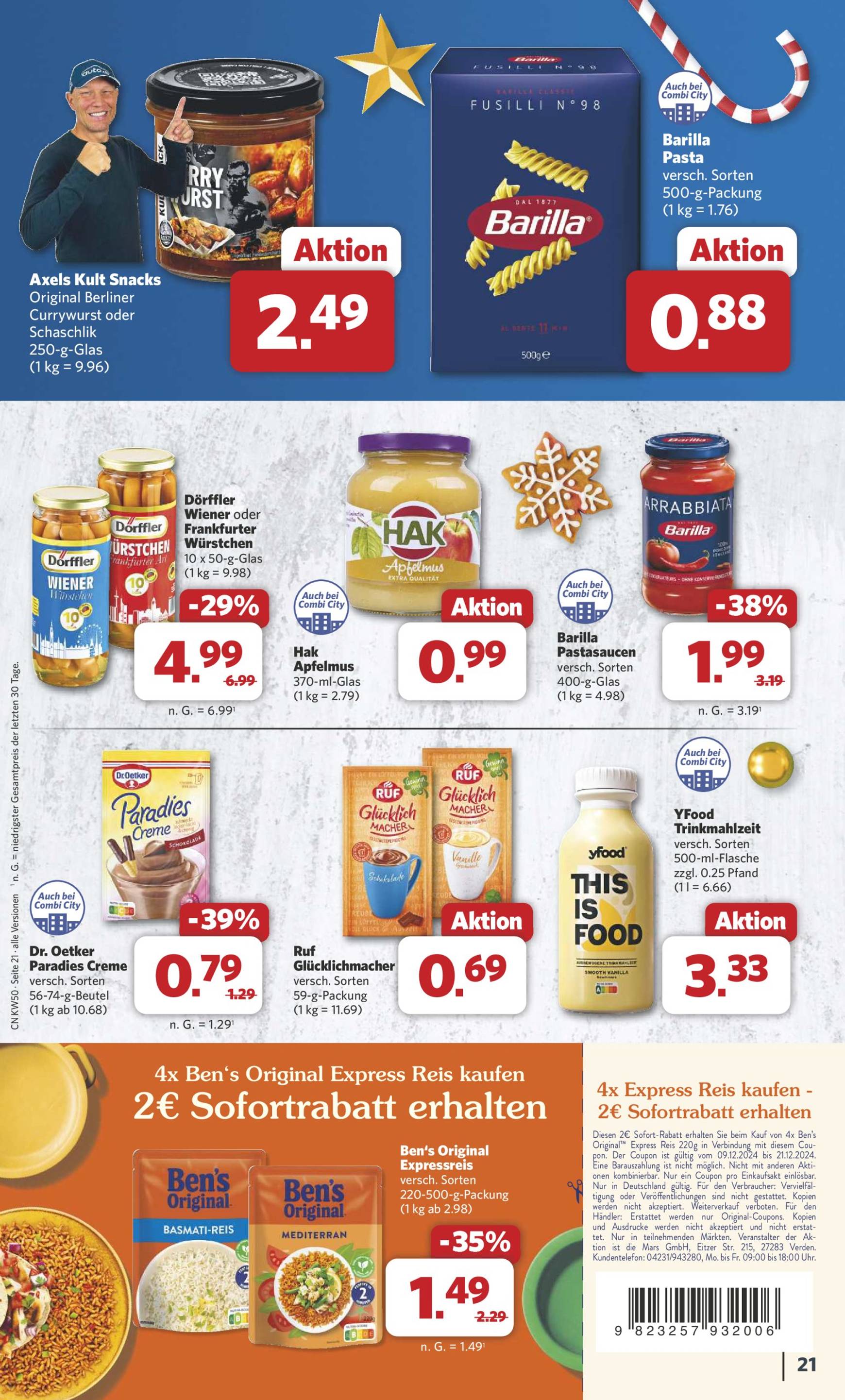 combi - Combi-Prospekt gültig von 09.12. bis 14.12. - page: 21