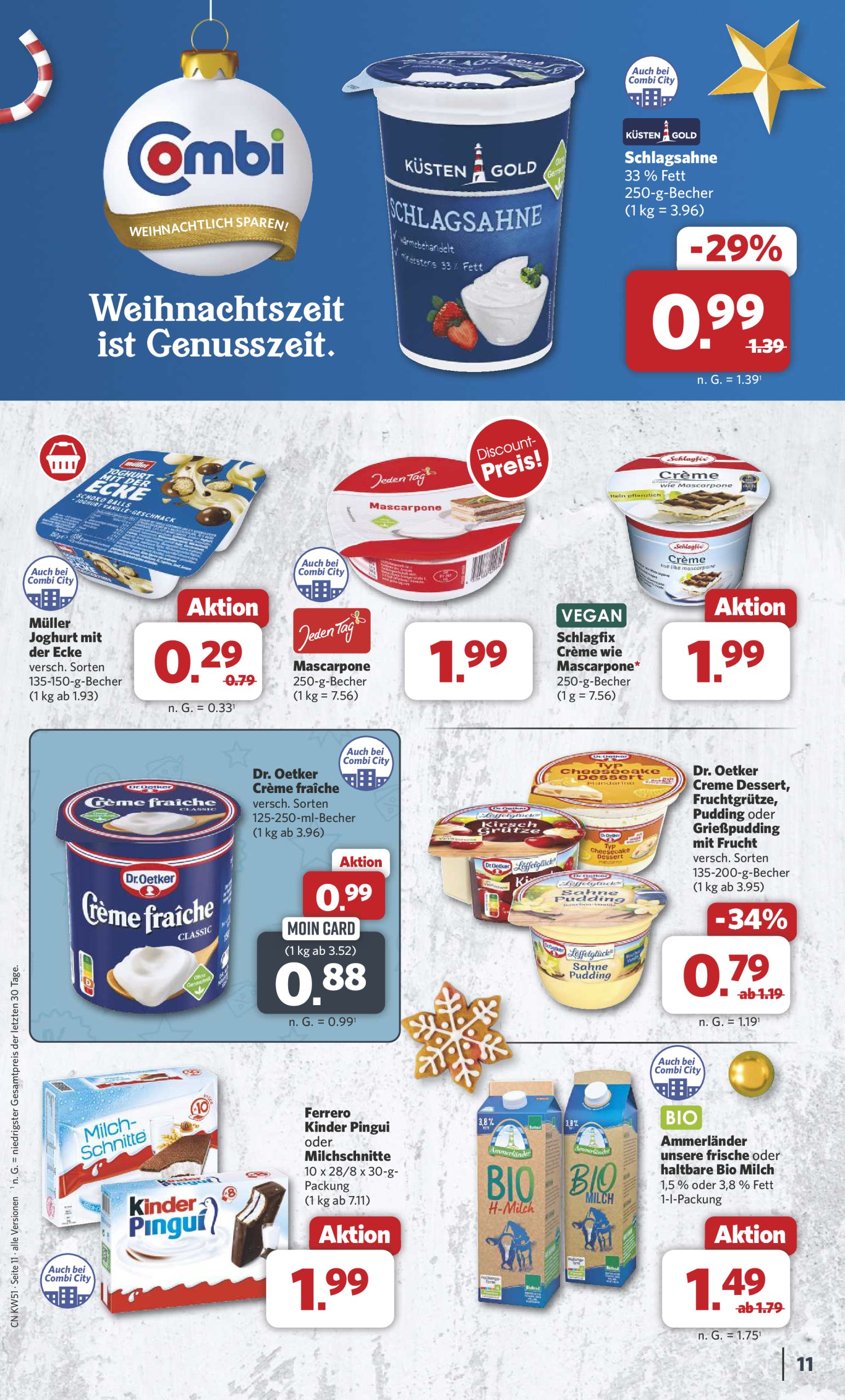 combi - Combi-Prospekt gültig von 16.12. bis 24.12. - page: 11