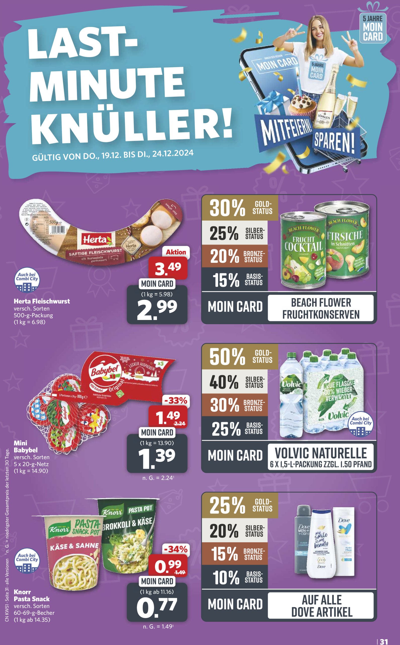 combi - Combi-Prospekt gültig von 16.12. bis 24.12. - page: 31