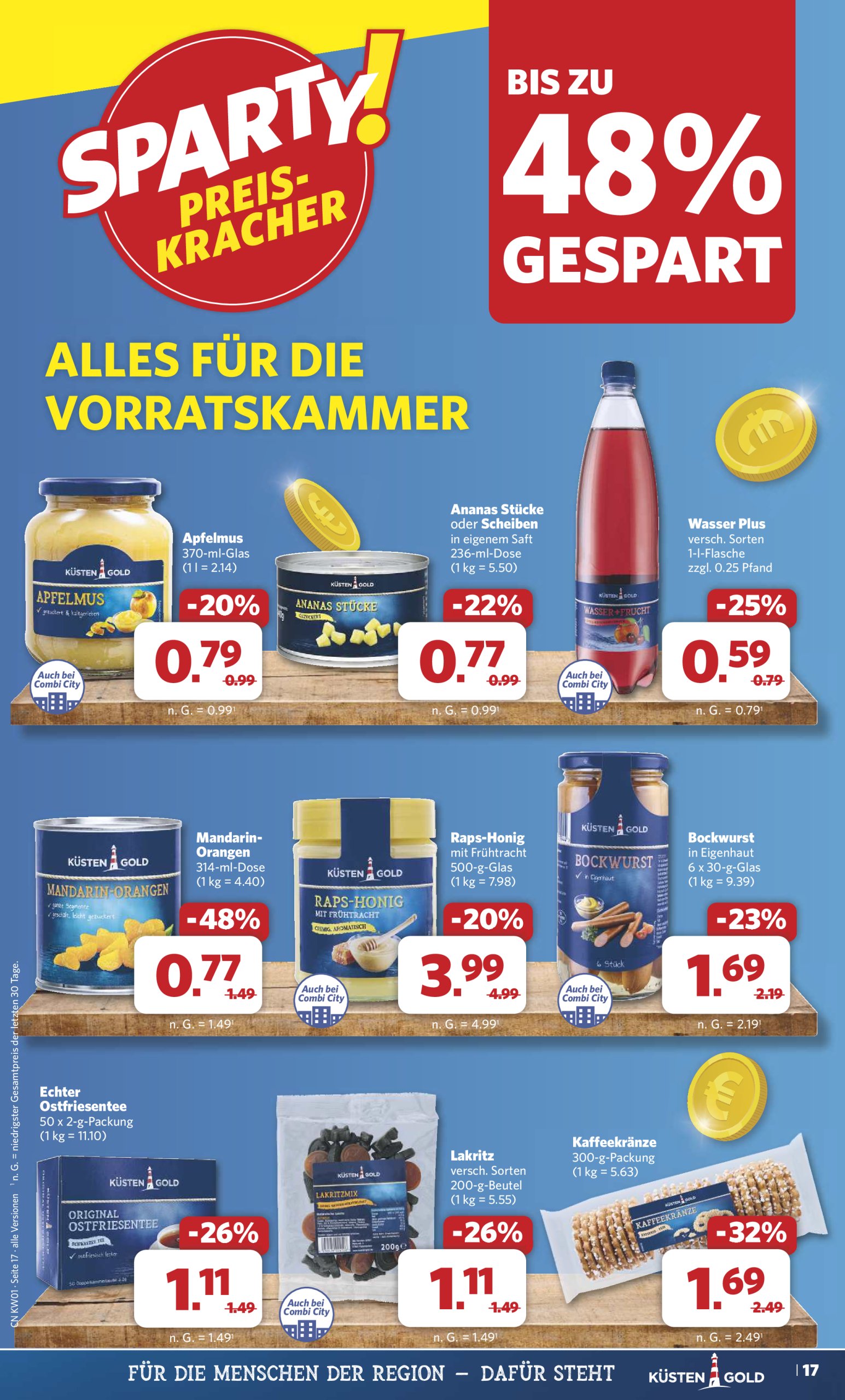 combi - Combi-Prospekt gültig von 30.12. bis 04.01. - page: 17