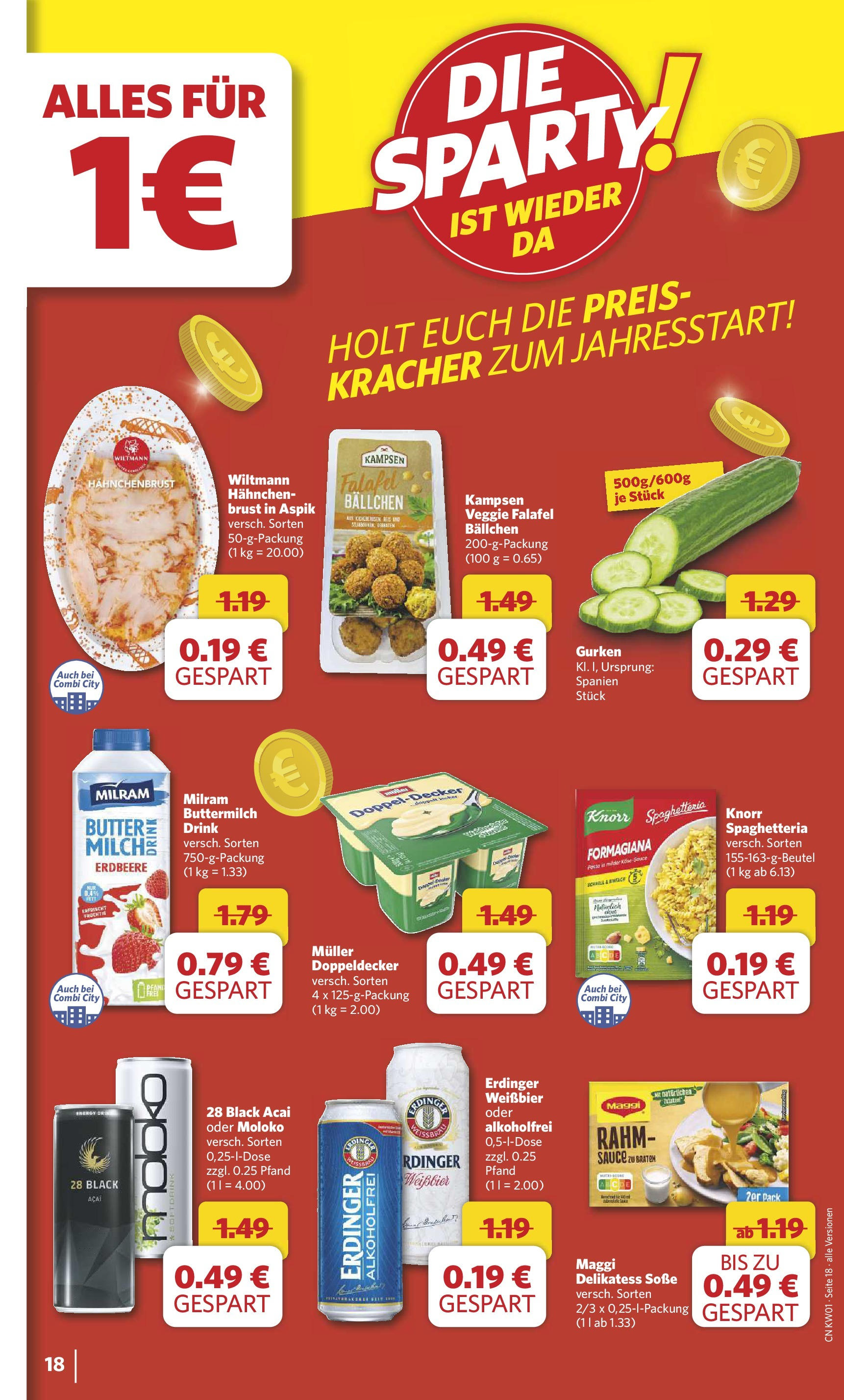 combi - Combi - Beste-Prospekt gültig von 30.12. bis 04.01. - page: 18