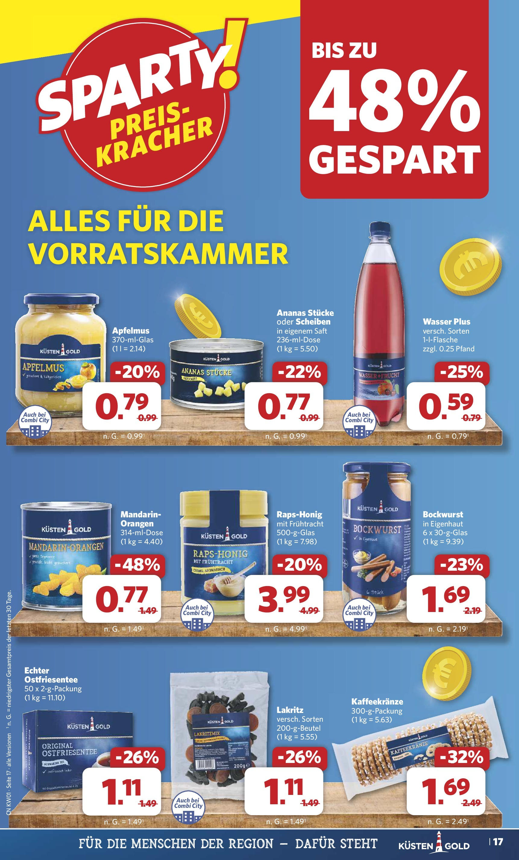 combi - Combi - Beste-Prospekt gültig von 30.12. bis 04.01. - page: 17