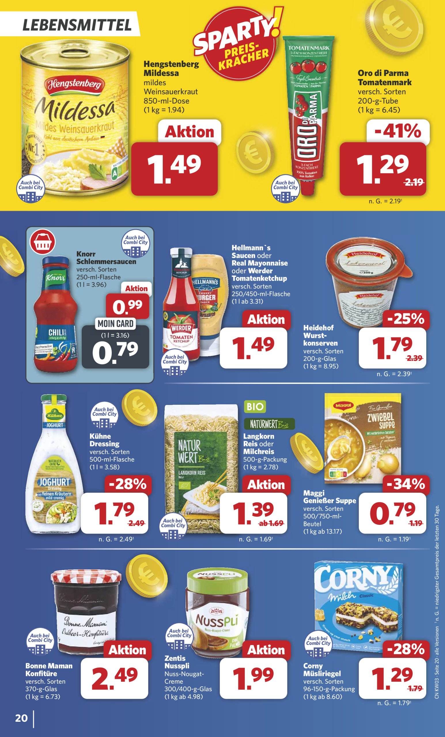 combi - Combi-Prospekt gültig von 13.01. bis 18.01. - page: 21