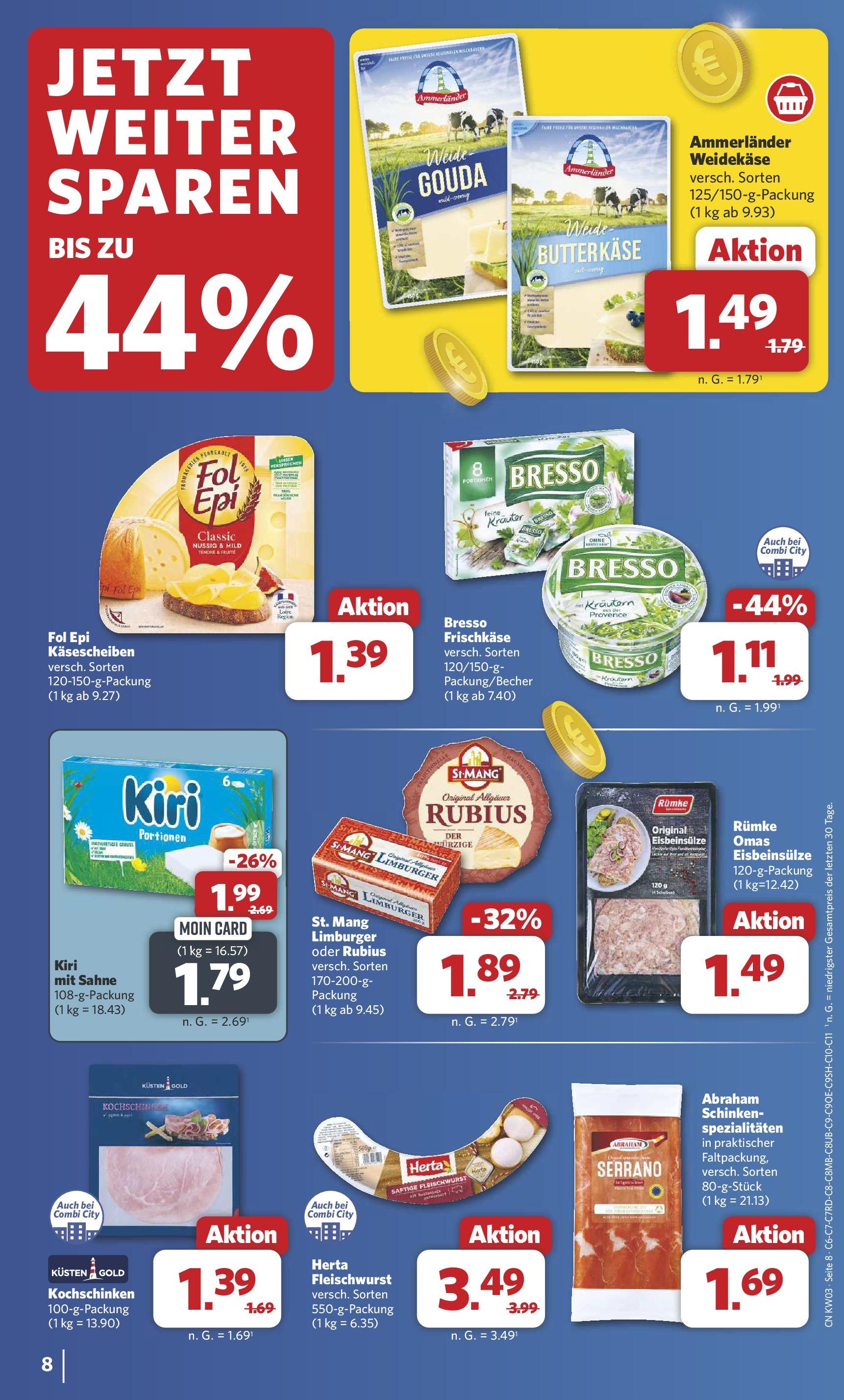 combi - Combi - Isringhausen-Prospekt gültig von 13.01. bis 18.01. - page: 9