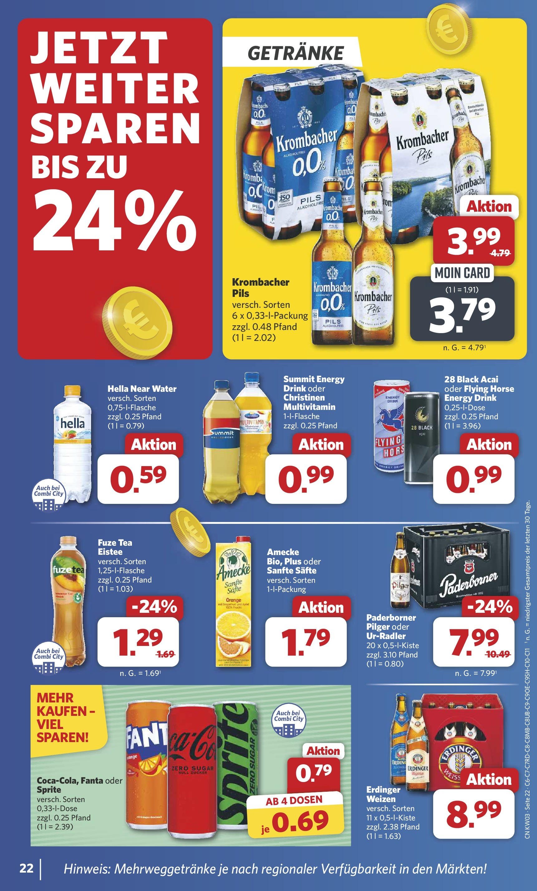 combi - Combi - Isringhausen-Prospekt gültig von 13.01. bis 18.01. - page: 23